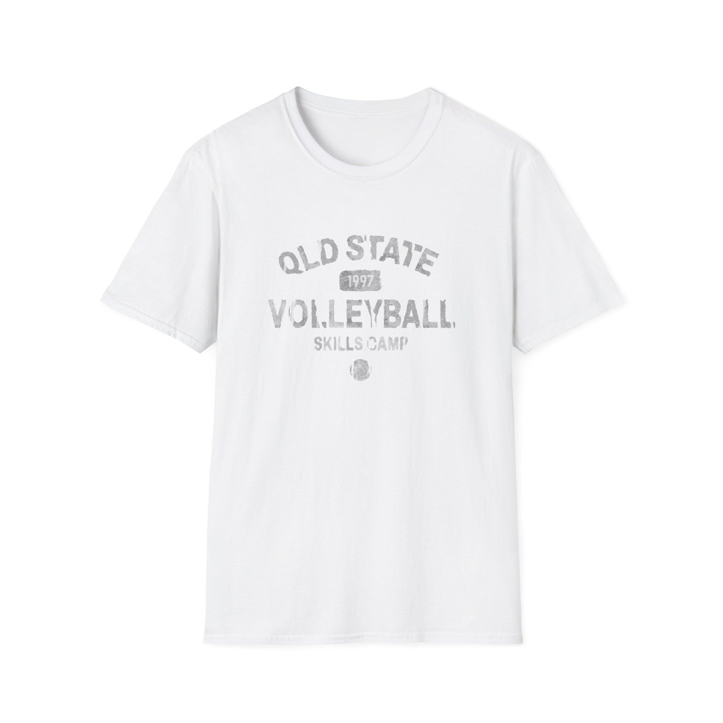 State Volleyball (vintage) - Unisex Softstyle T-Shirt