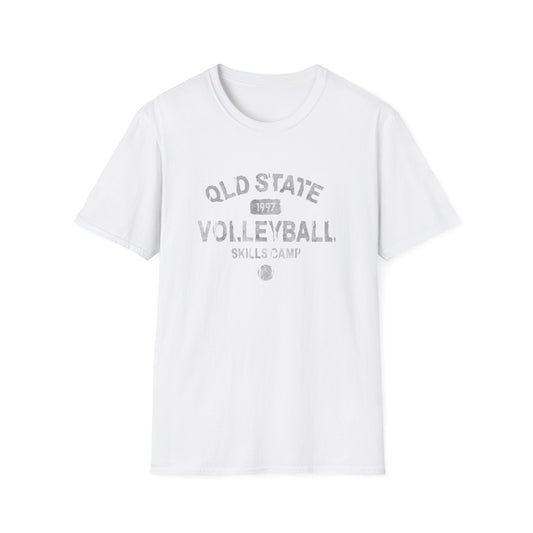 State Volleyball (vintage) - Unisex Softstyle T-Shirt