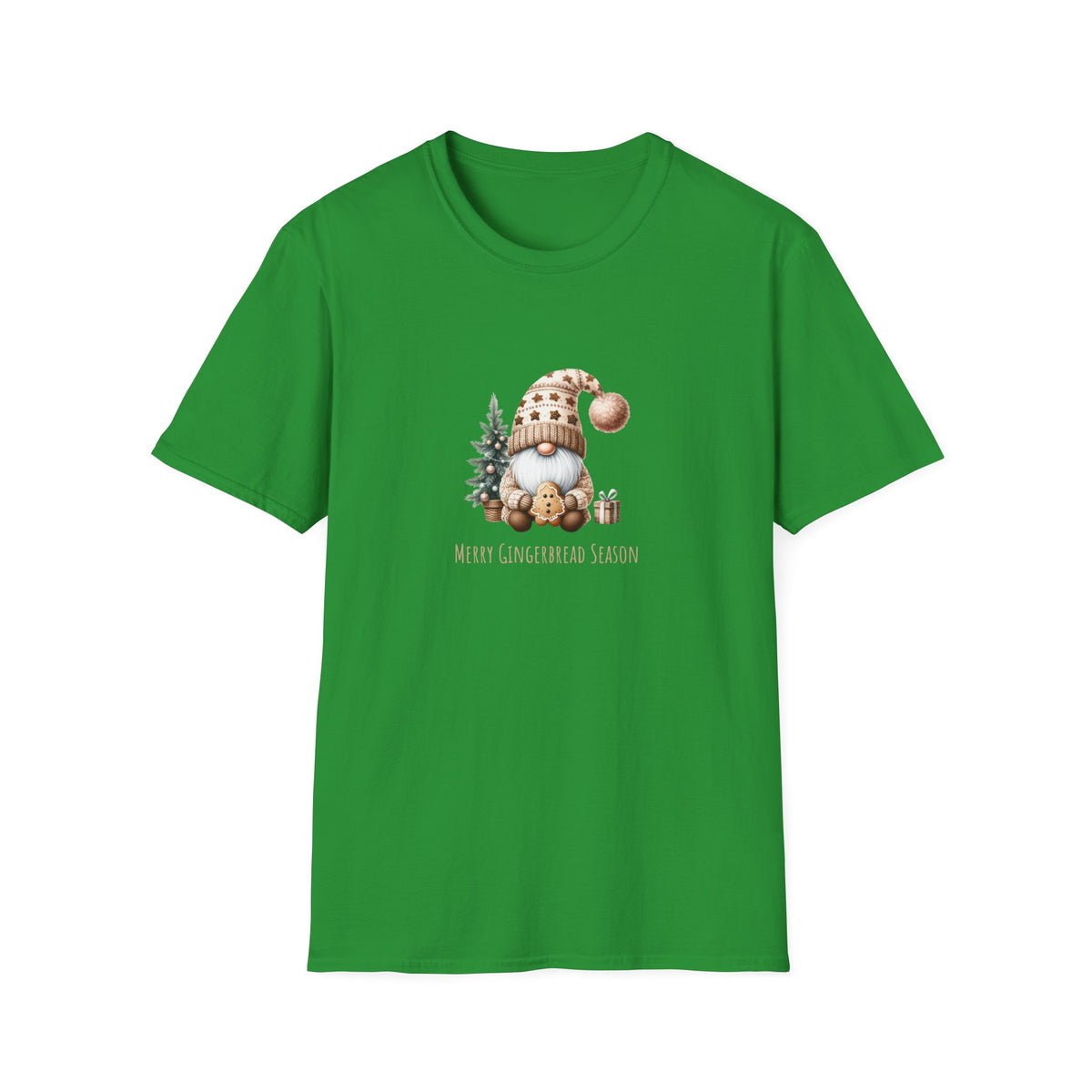 Merry Gingerbread Season - Unisex Softstyle T-Shirt