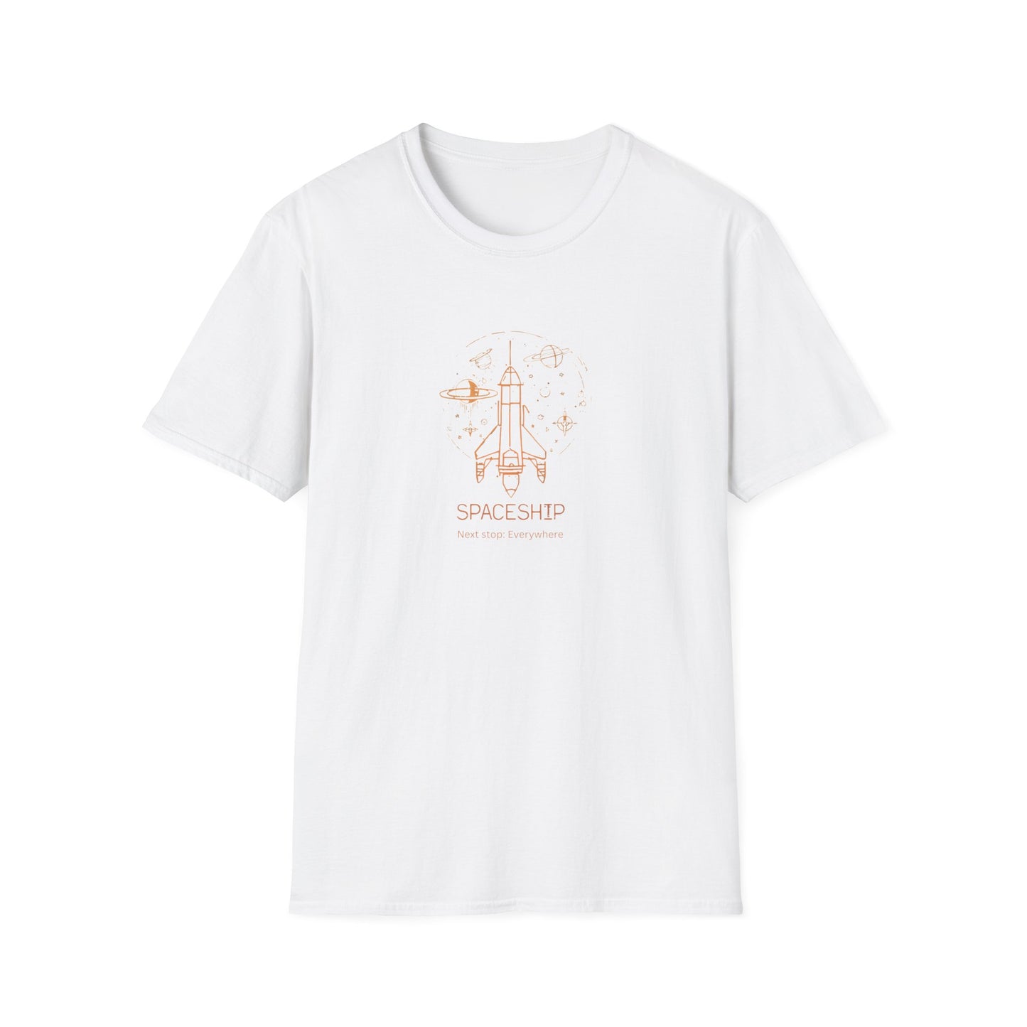 Spaceship - Unisex Softstyle T-Shirt