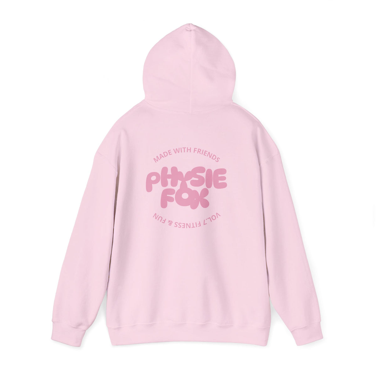 Physie Fox (printed on back) - Unisex Heavy Blend™ Hooded Sweatshirt