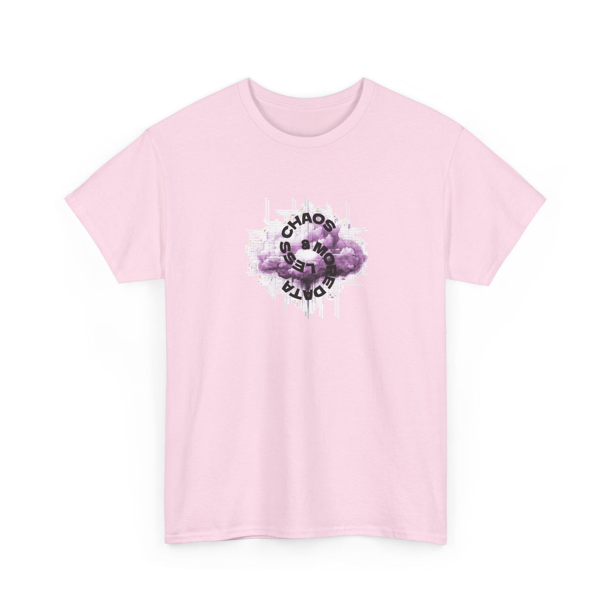 Less Chaos, More Data - Unisex Heavy Cotton Tee