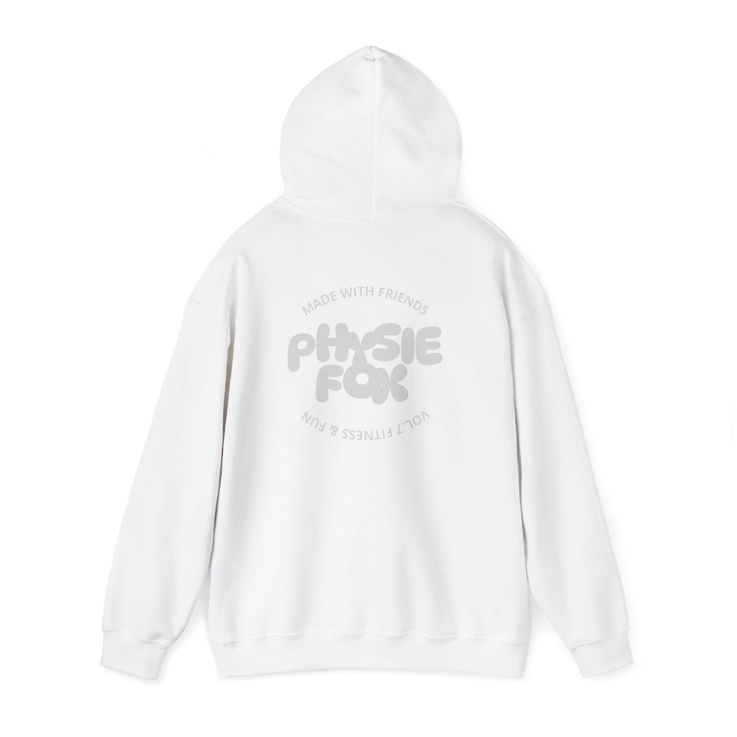 Physie Fox (printed on back) - Unisex Heavy Blend™ Hooded Sweatshirt