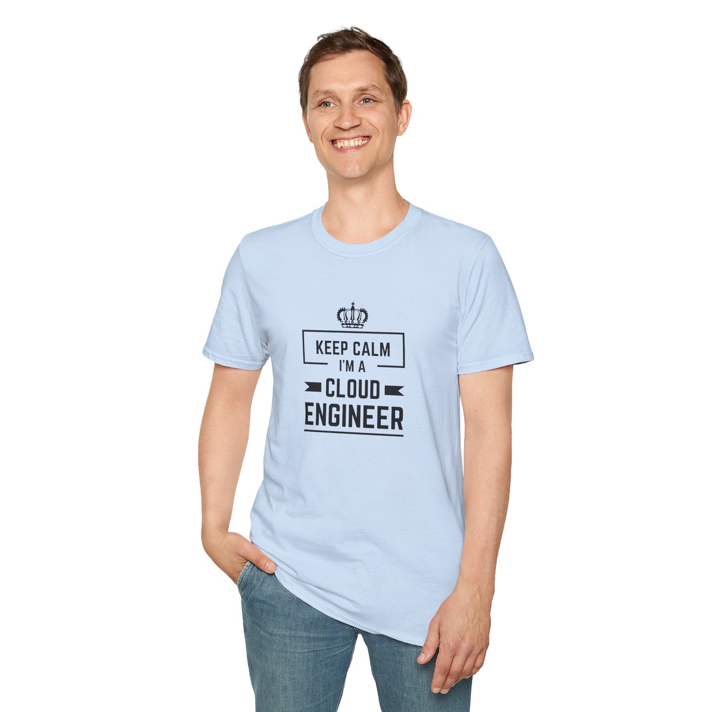 Keep Calm I'm a Cloud Engineer - Unisex Softstyle T-Shirt