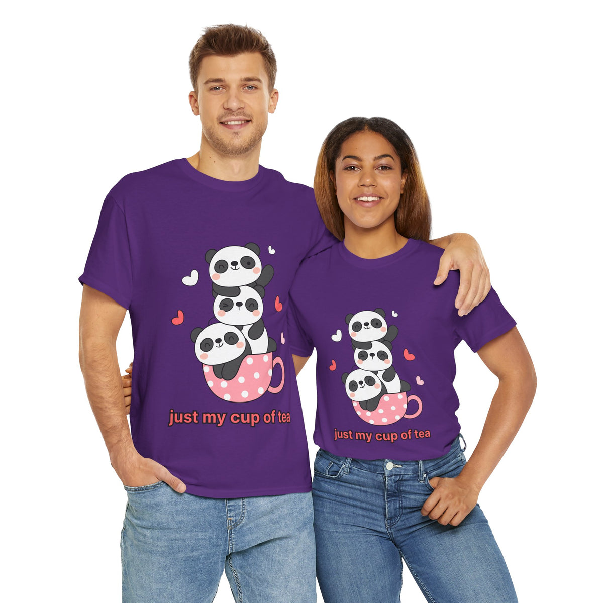 Just my cup of tea - Unisex Heavy Cotton Tee
