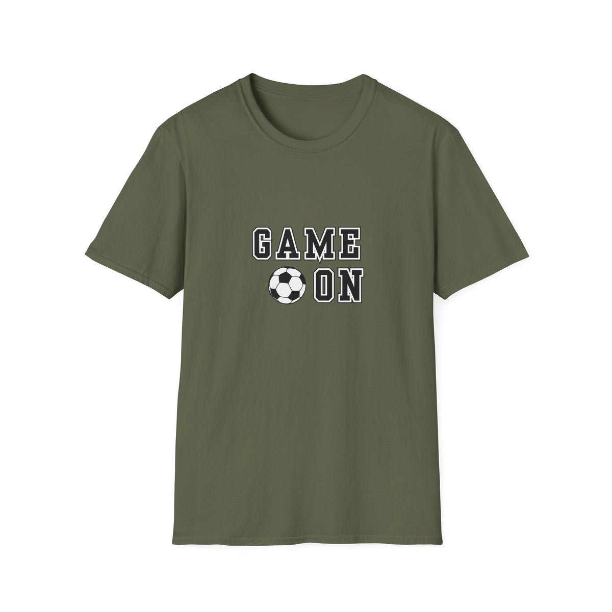 Game on (soccer) - Unisex Softstyle T-Shirt