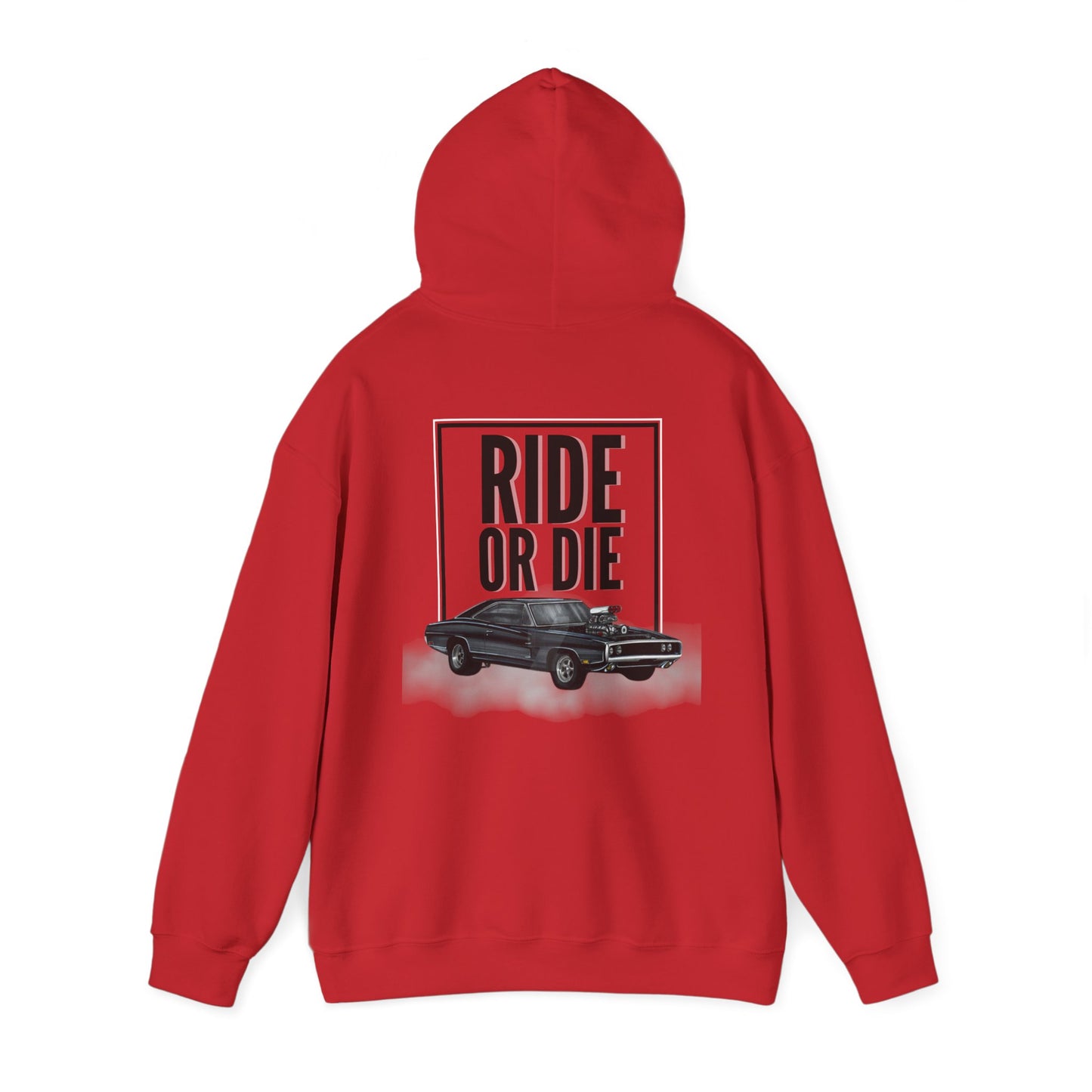Ride or Die (printed on back) - Modern Vibes - Unisex Heavy Blend™ Hooded Sweatshirt