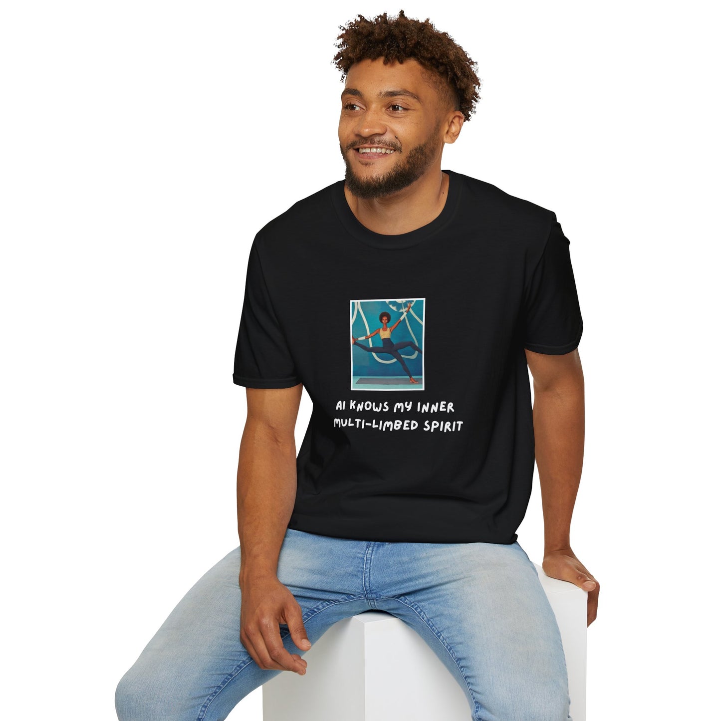 GenAI: Extra Limbs - Tech - Unisex Softstyle T-Shirt
