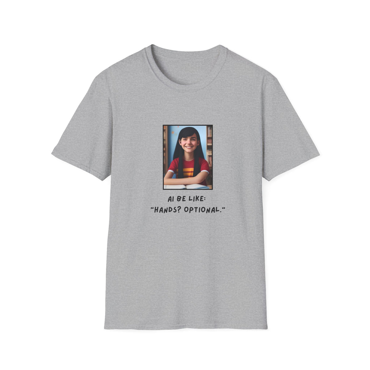 GenAI - Hands Optional - Tech - Unisex Softstyle T-Shirt