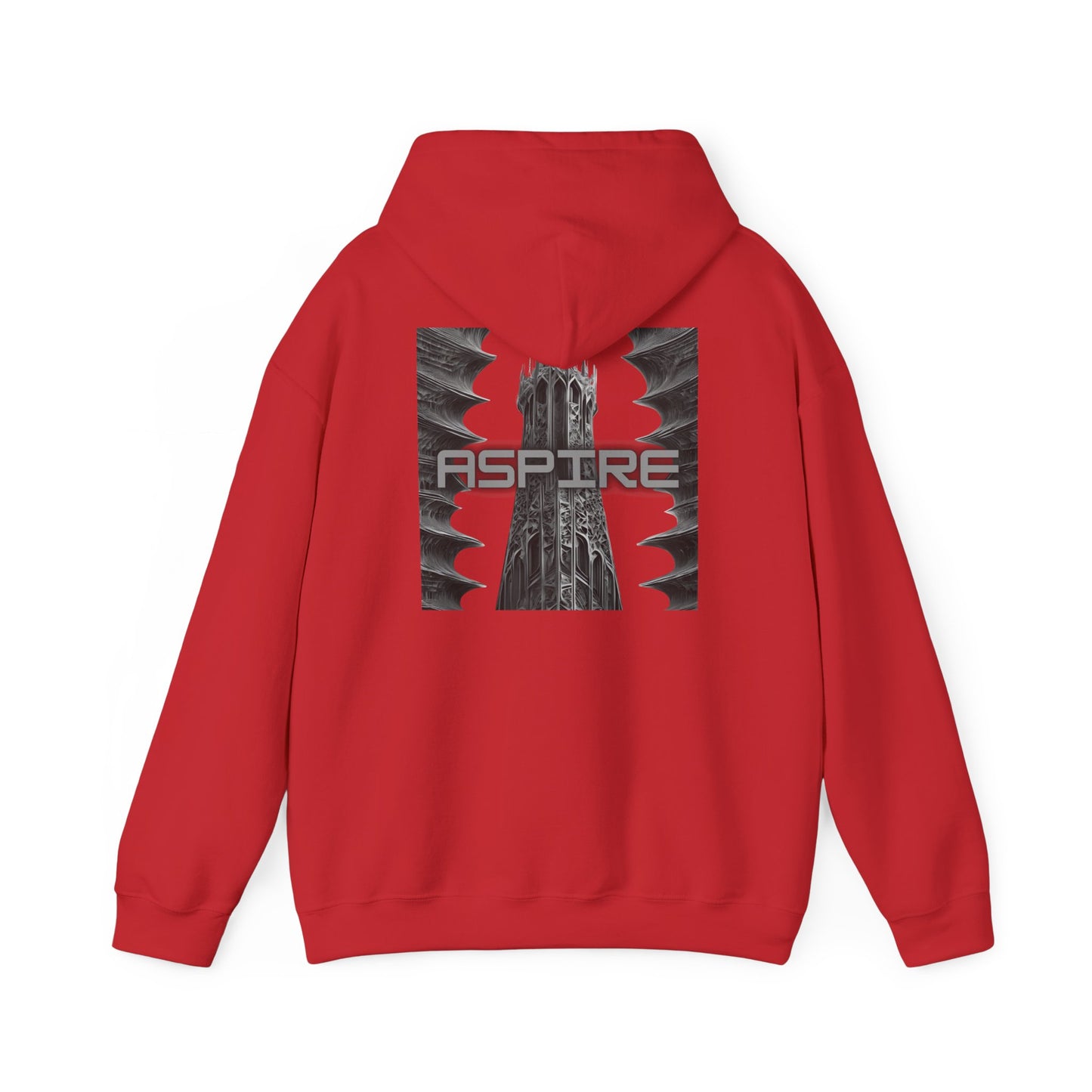 Aspire (printed on back) - Statement Graphic - Unisex Heavy Blend™ Hooded Sweatshirt