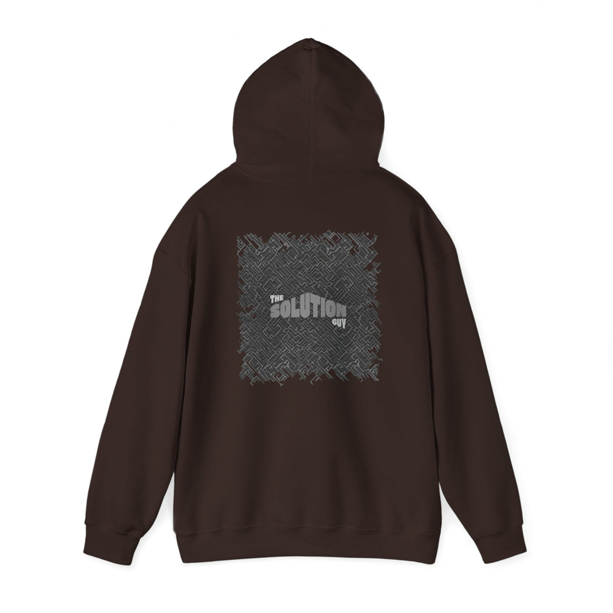 The Solution Guy (printed on back) - Modern Vibes - Unisex Heavy Blend™ Hooded Sweatshirt