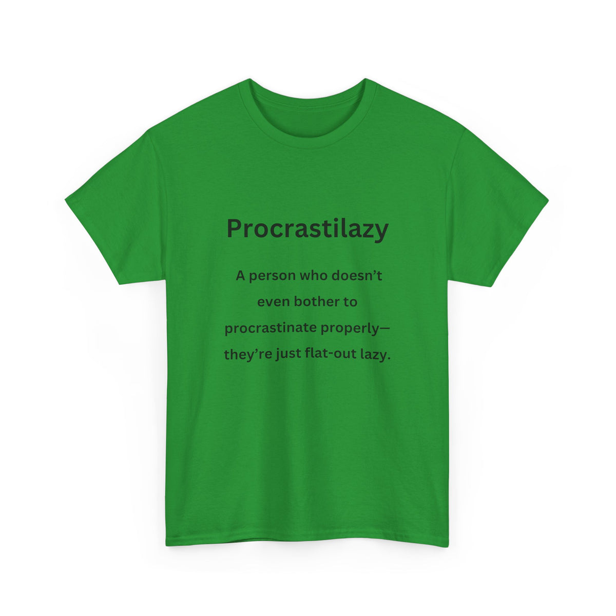 Procrastilazy - Urban Words - Unisex Heavy Cotton Tee