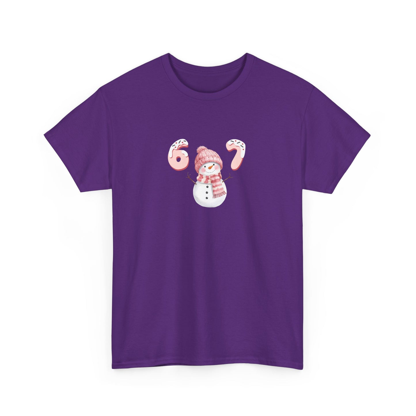 Snowman 6-7  - Unisex Heavy Cotton Tee