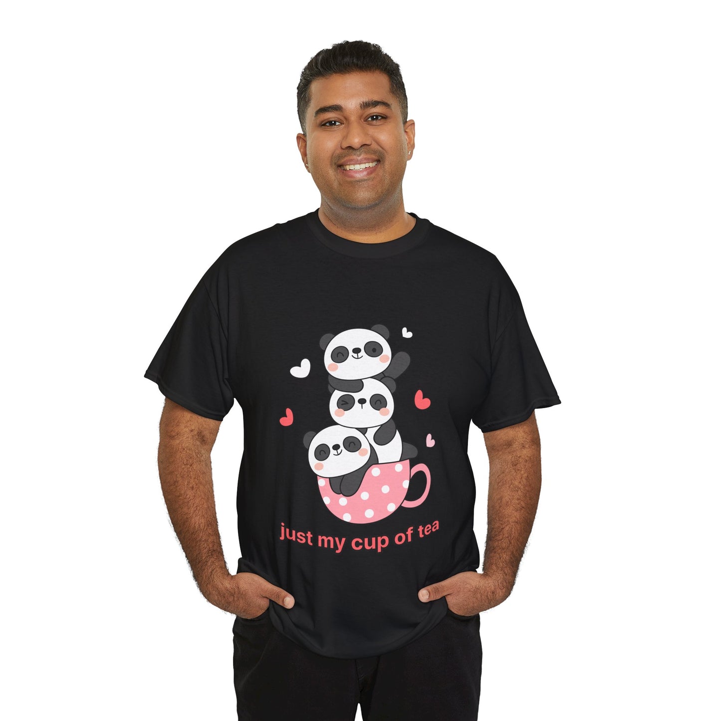 Just my cup of tea - Unisex Heavy Cotton Tee