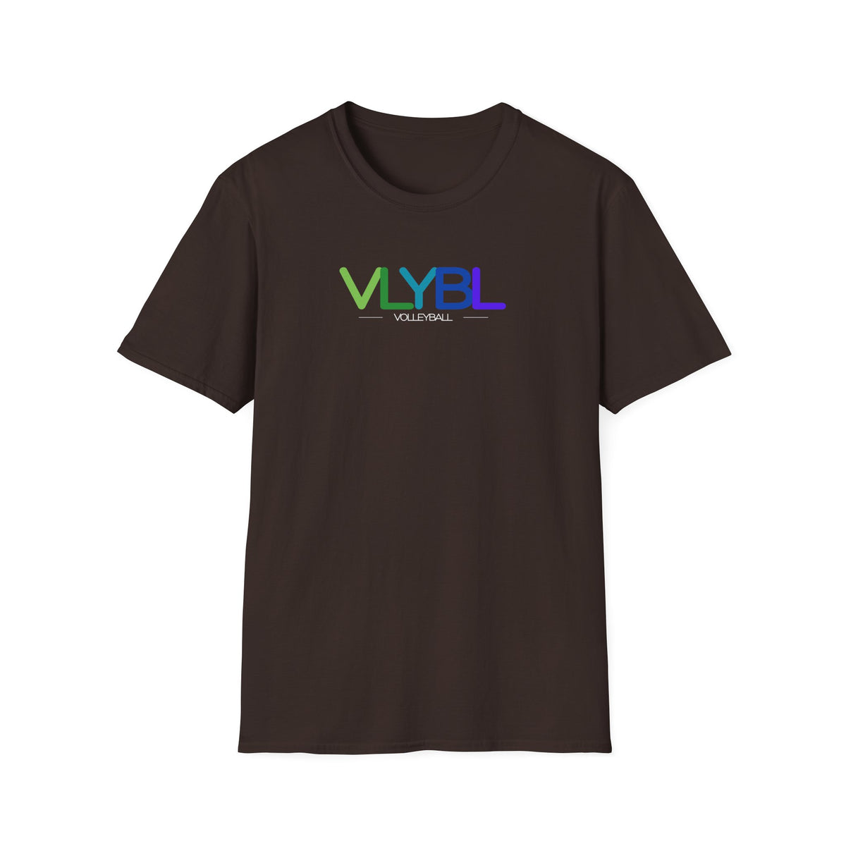 VLYBL- Volleyball (blues) - Unisex Softstyle T-Shirt