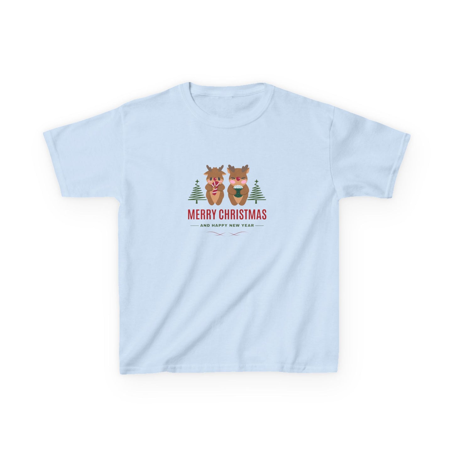 Reindeer Christmas - Youth / Kids Heavy Cotton™ Tee