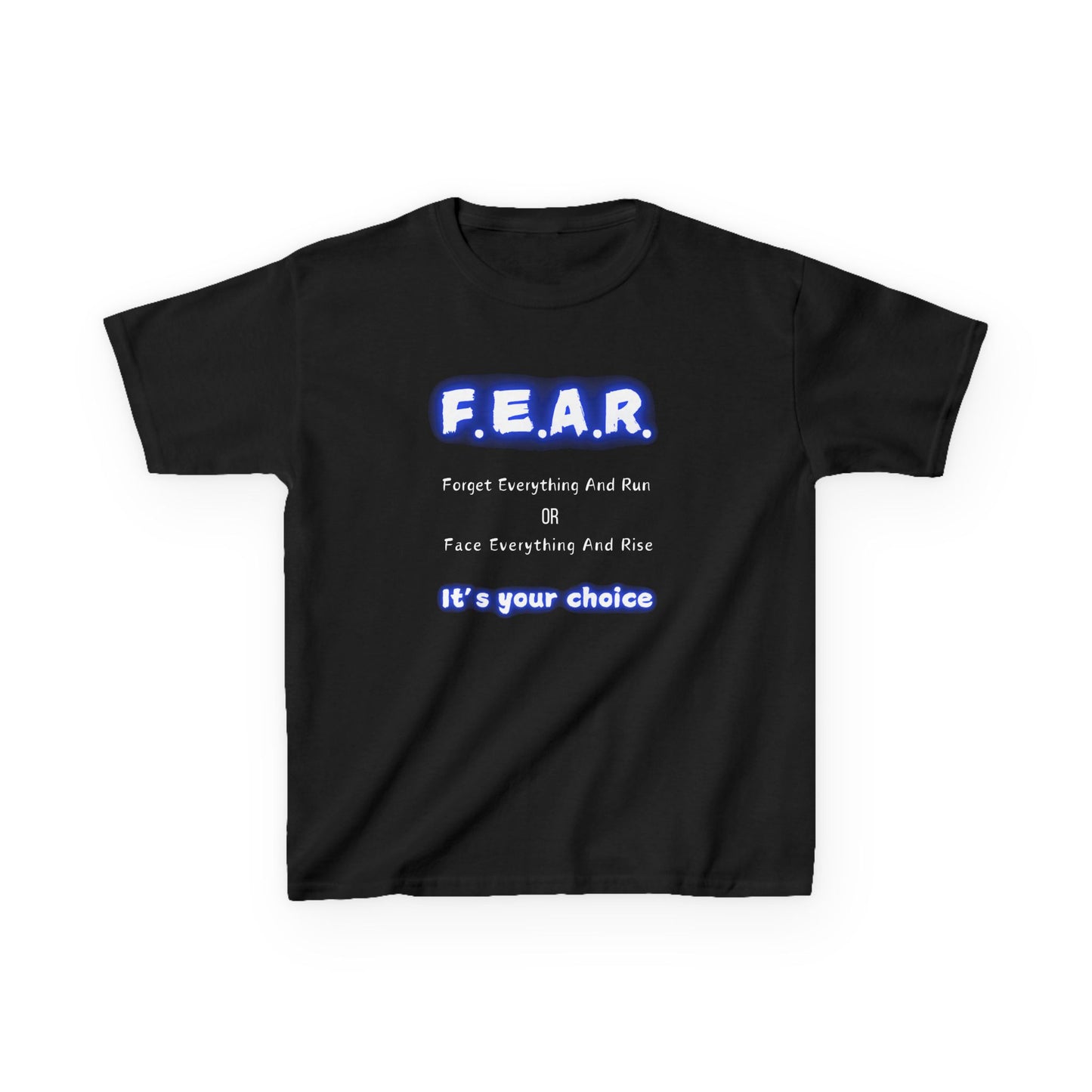 F.E.A.R Face Everything And Rise - Youth / Kids Heavy Cotton™ Tee