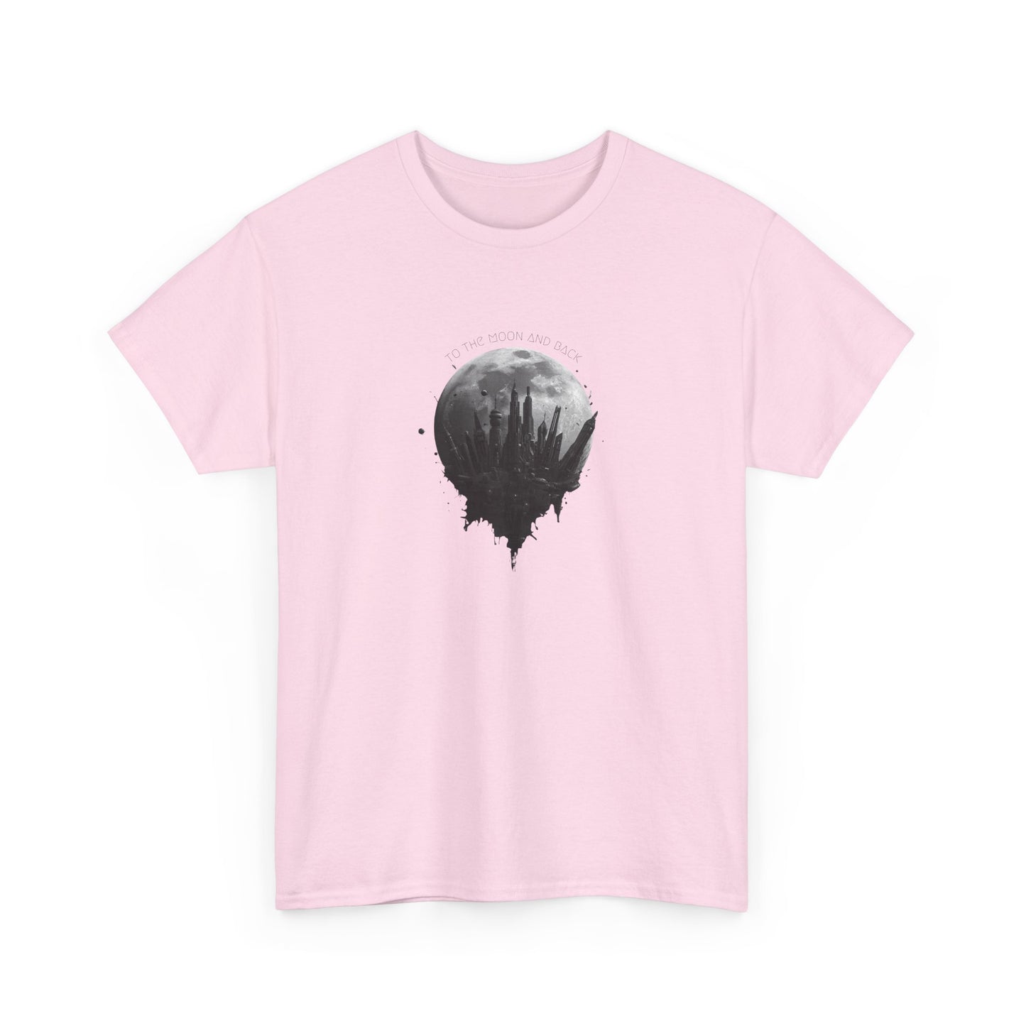 To the Moon and Back- Unisex Heavy Cotton Tee