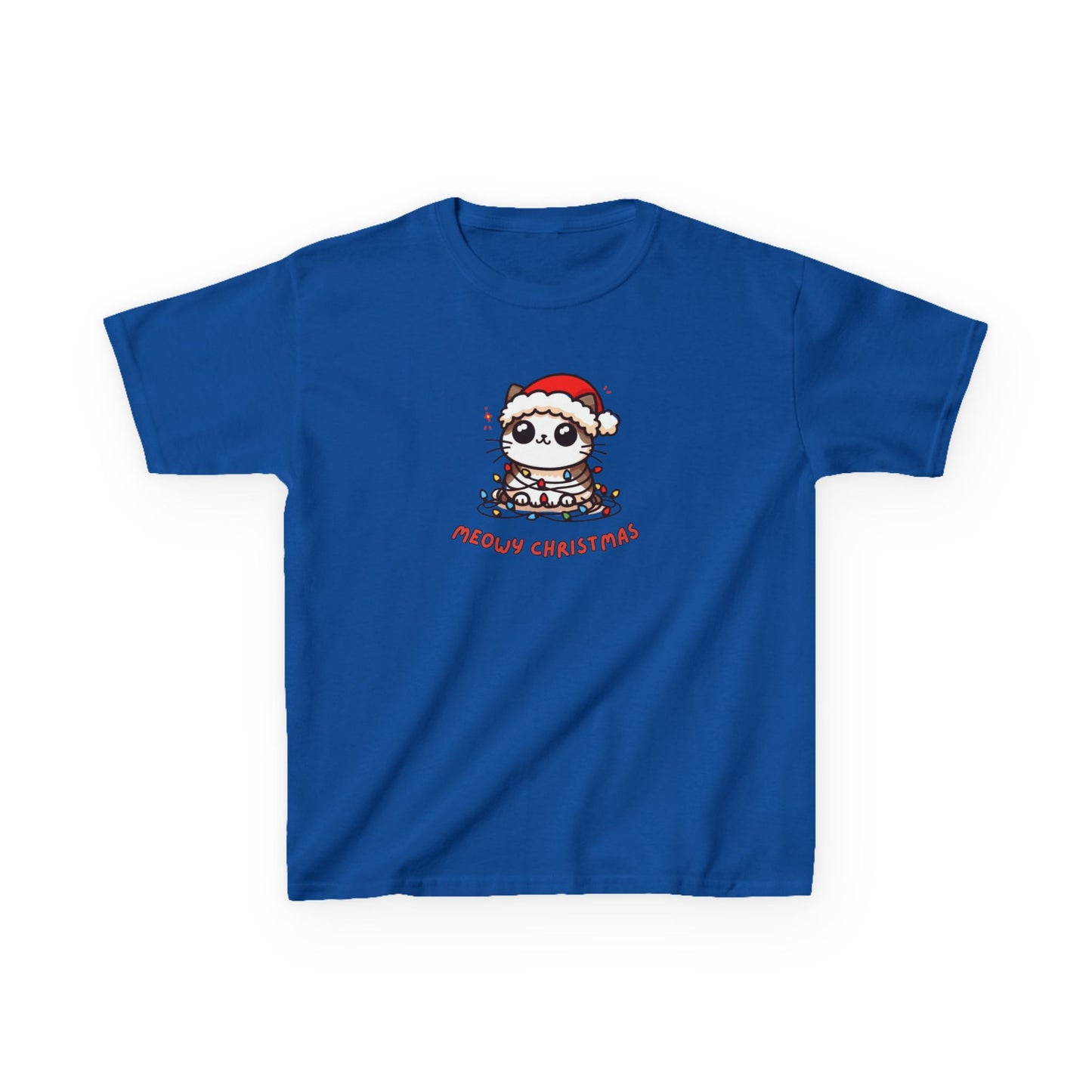 Meowy Christmas - Youth / Kids Heavy Cotton™ Tee
