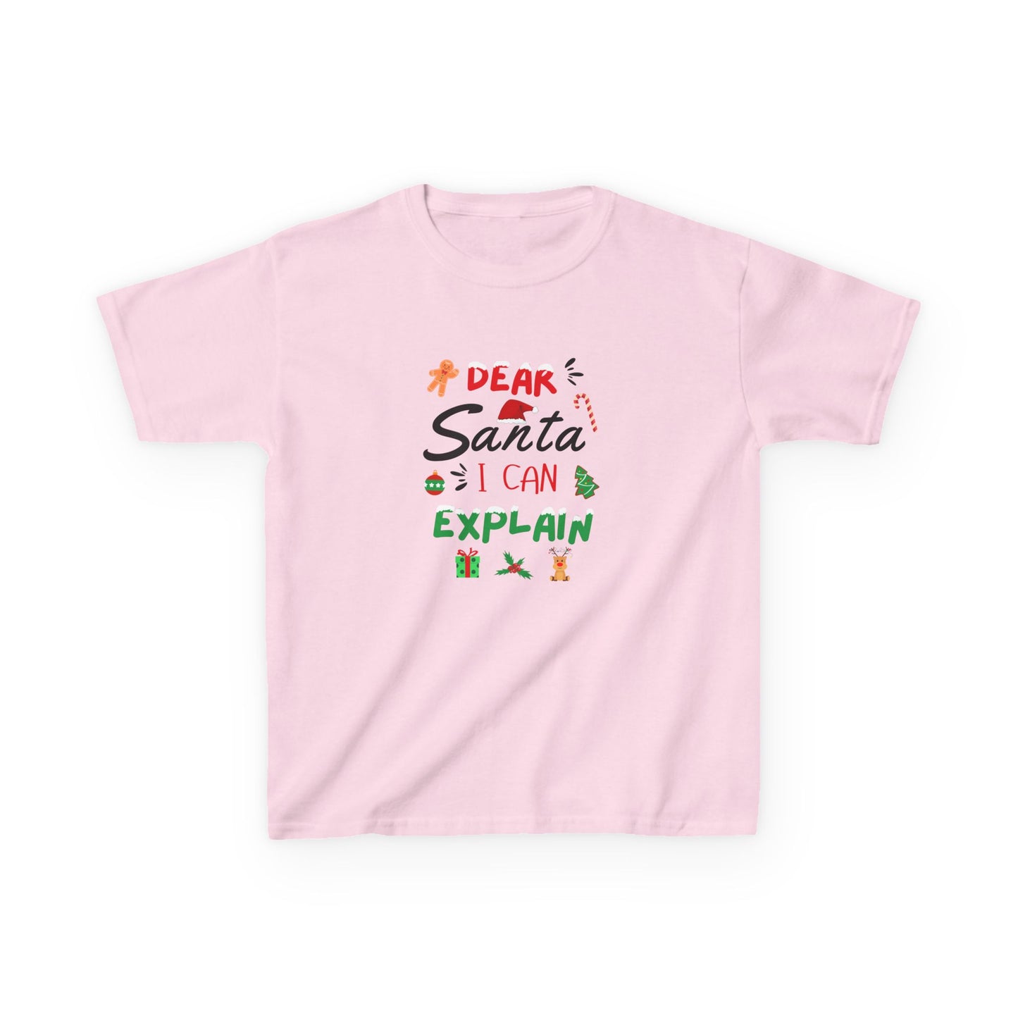 Dear Santa, I can explain - Youth/Kids Heavy Cotton Tee