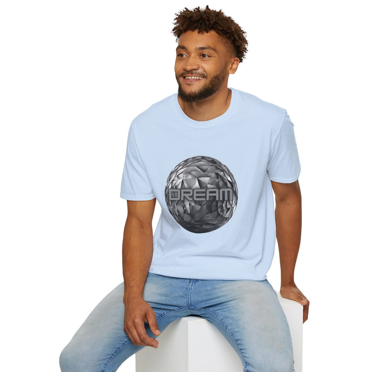 Dream ball - Statement graphic - Unisex Softstyle T-Shirt