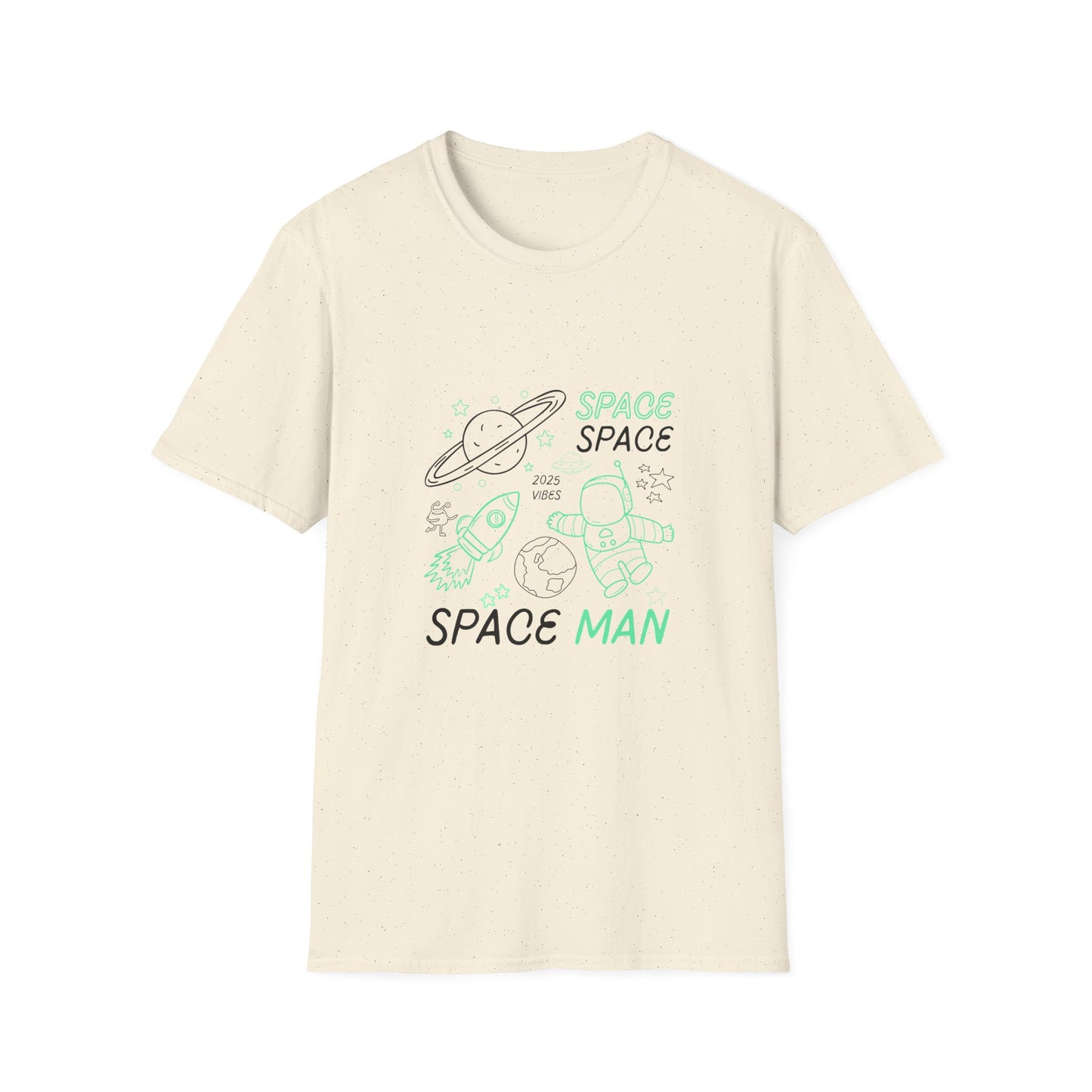Space Man - Unisex Softstyle T-Shirt