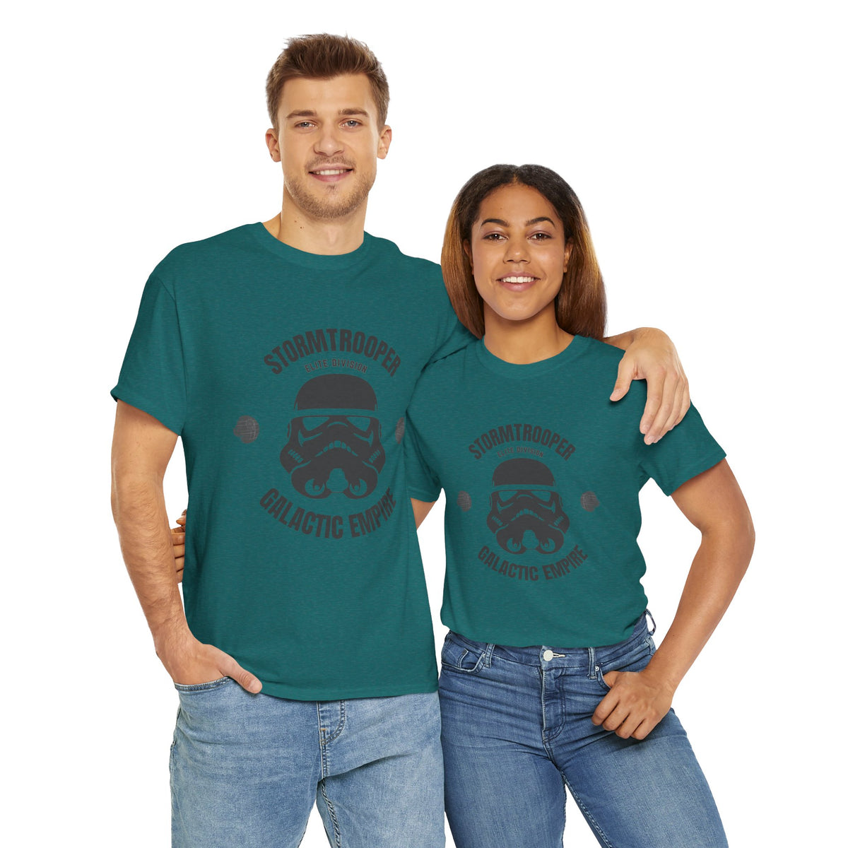 Storm Trooper Galactic Empire (Star Wars) - Modern Vibes -  Unisex Heavy Cotton Tee