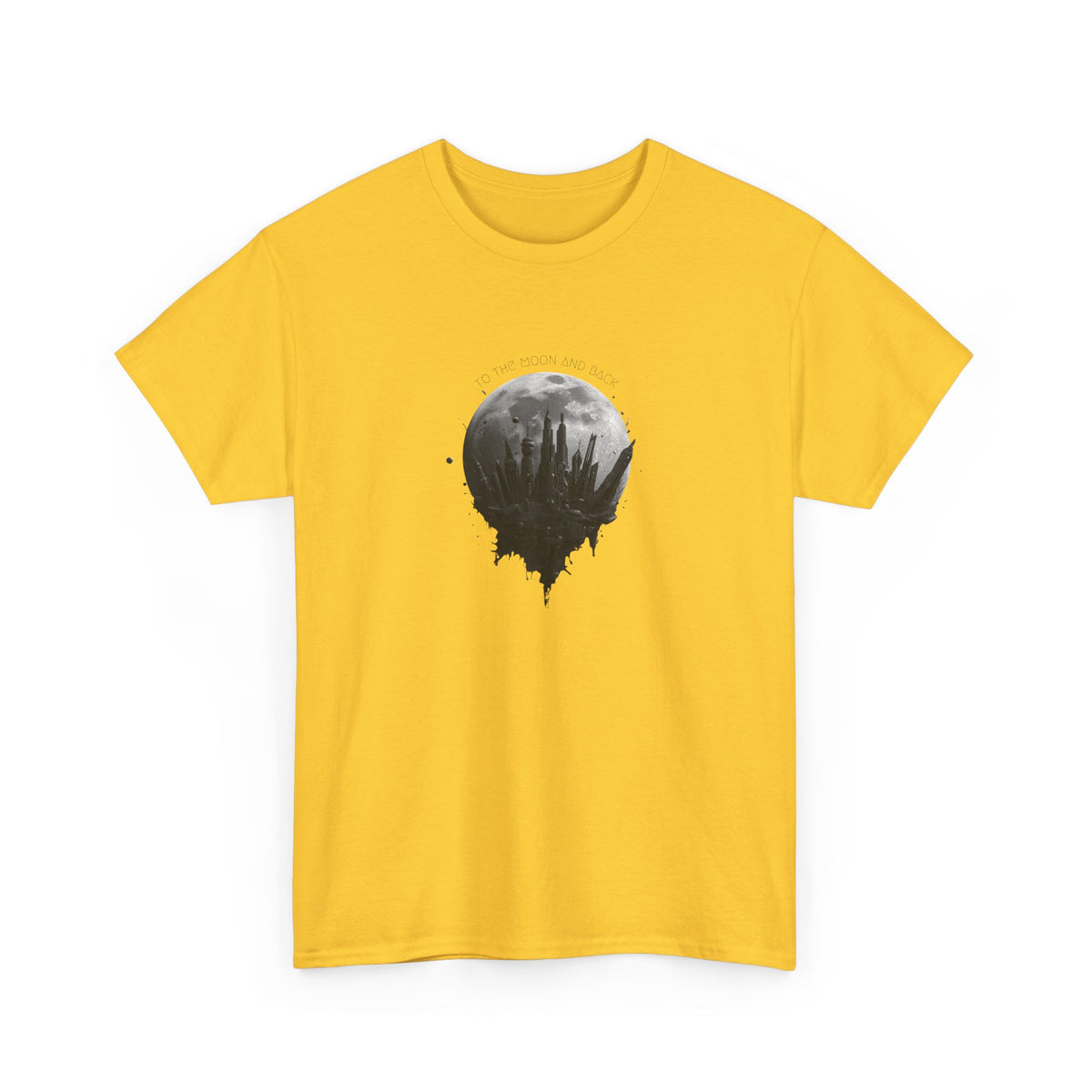To the Moon and Back- Unisex Heavy Cotton Tee