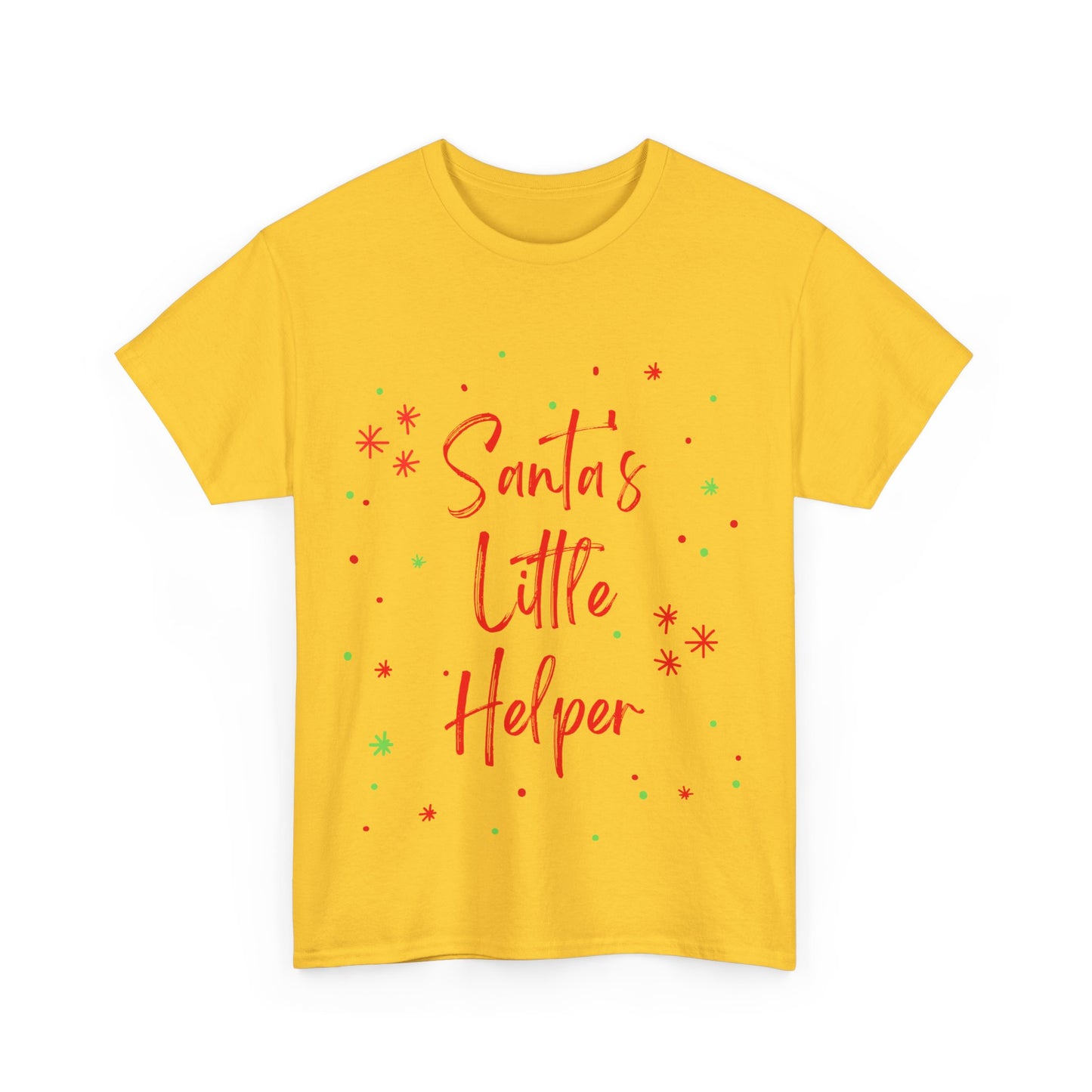 Santa's little helper Christmas - Unisex Heavy Cotton Tee