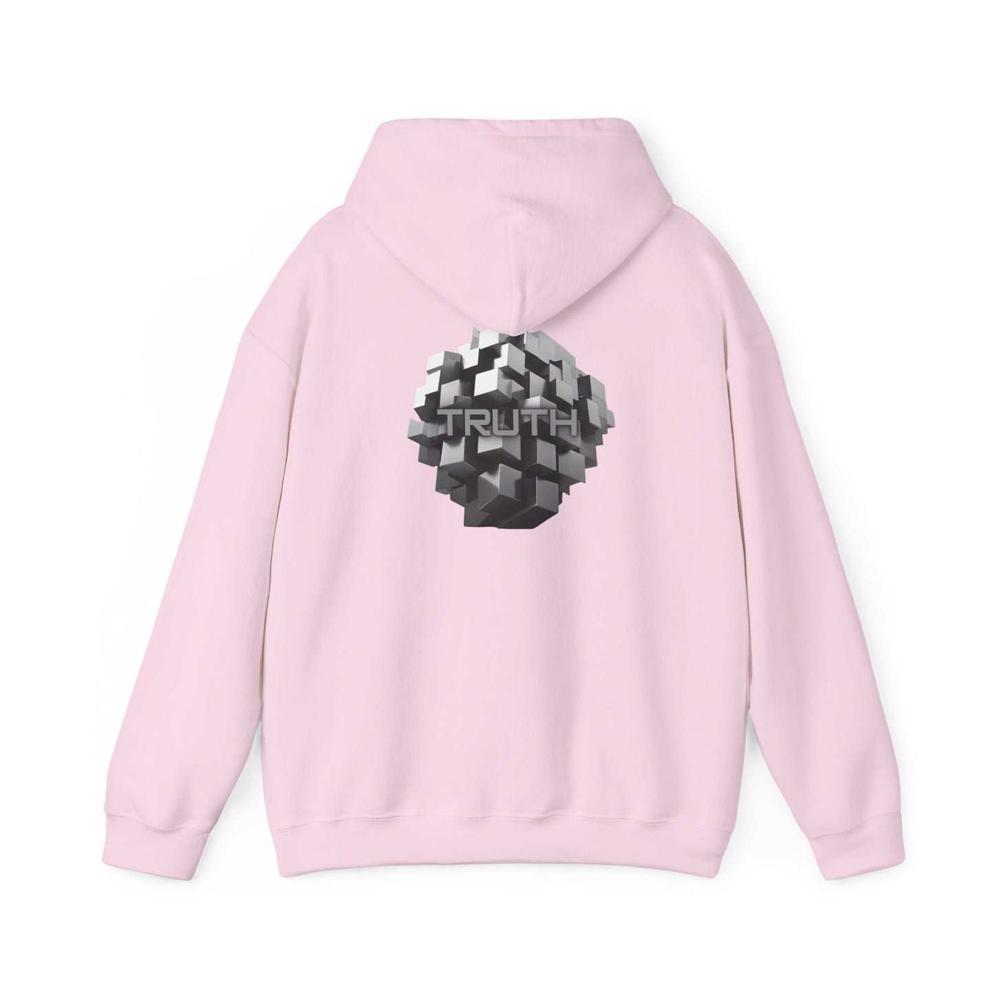 Truth (printed on back) - Statement Graphic - Unisex Heavy Blend™ Hooded Sweatshirt