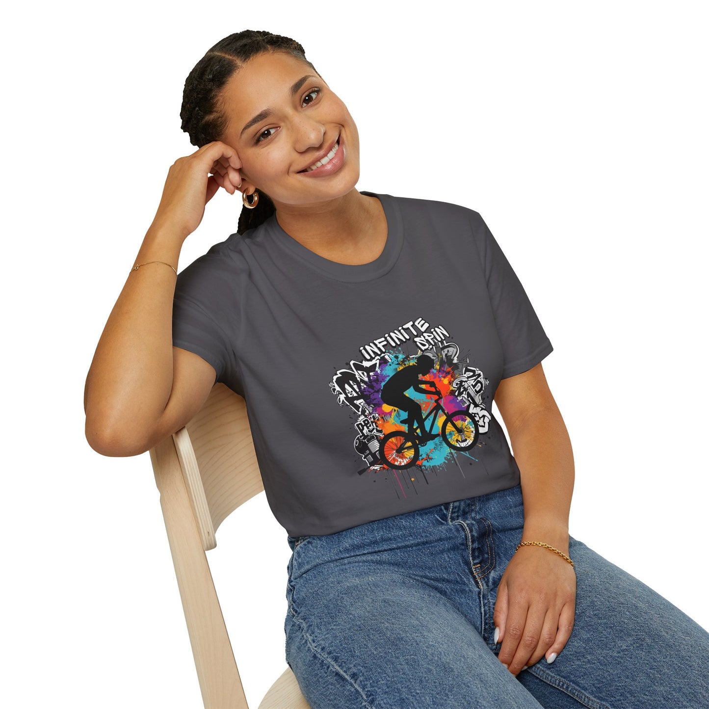 Infinite Spin - Unisex Softstyle T-Shirt