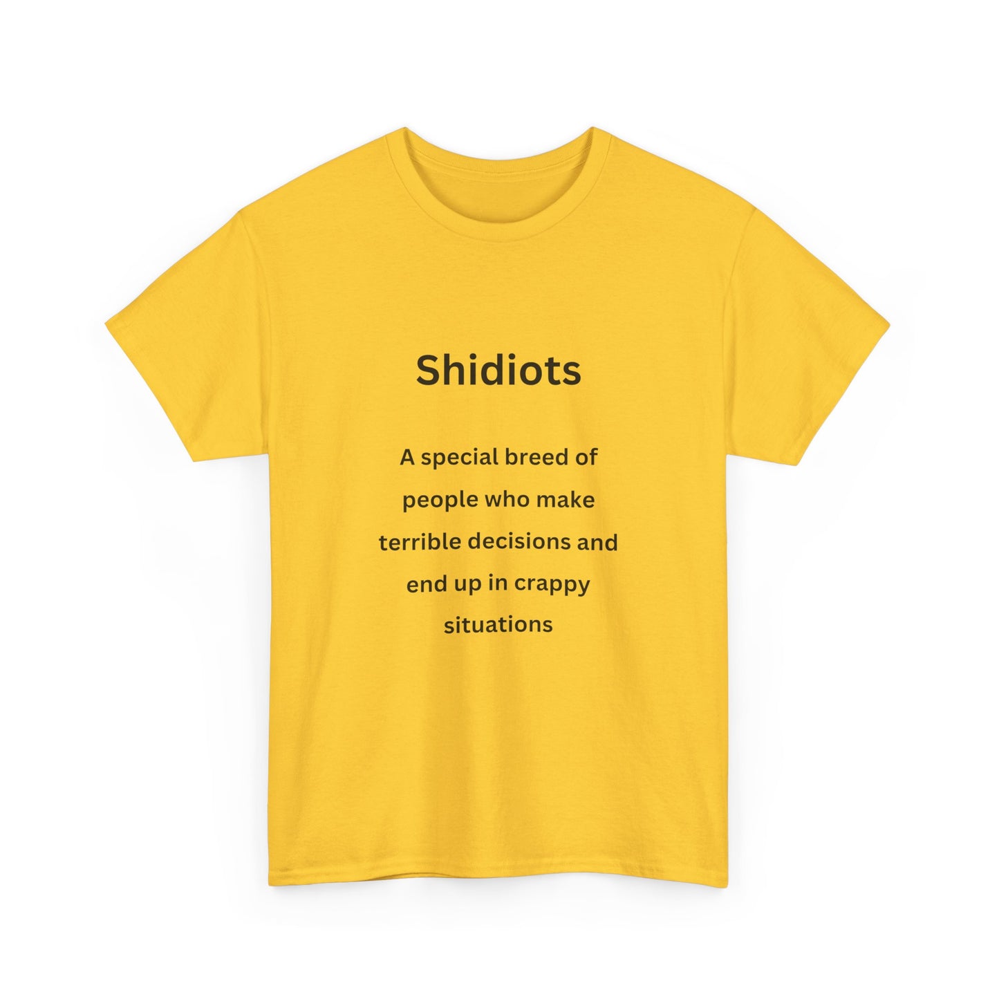 Shidiots - Urban Words - Unisex Heavy Cotton Tee