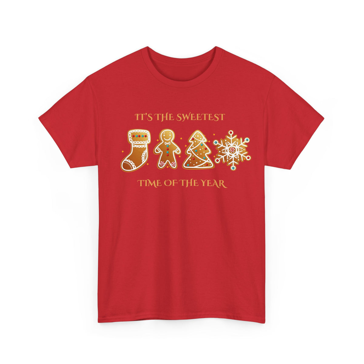 Sweetest Time of the Year - Christmas - Unisex Heavy Cotton Tee