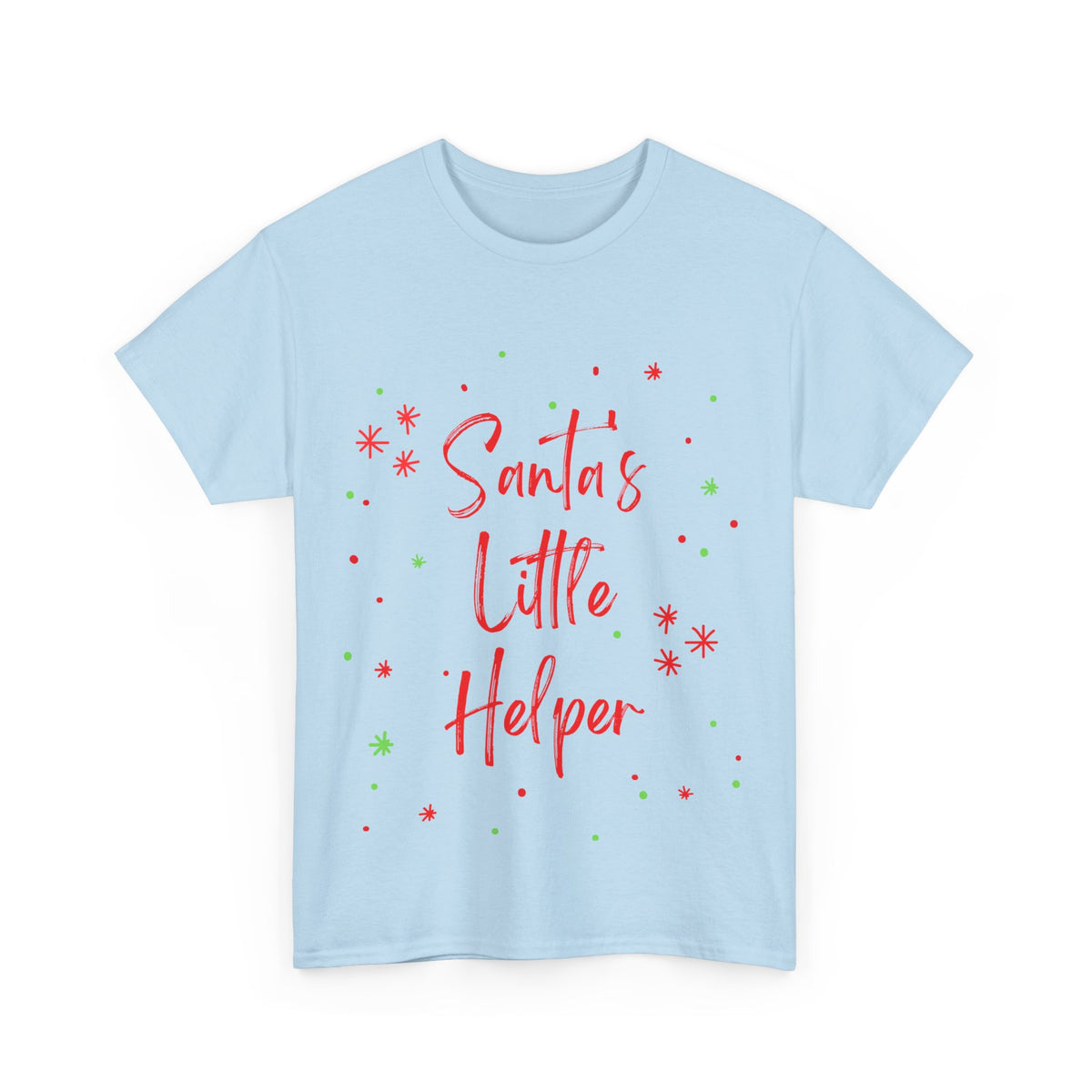Santa's little helper Christmas - Unisex Heavy Cotton Tee