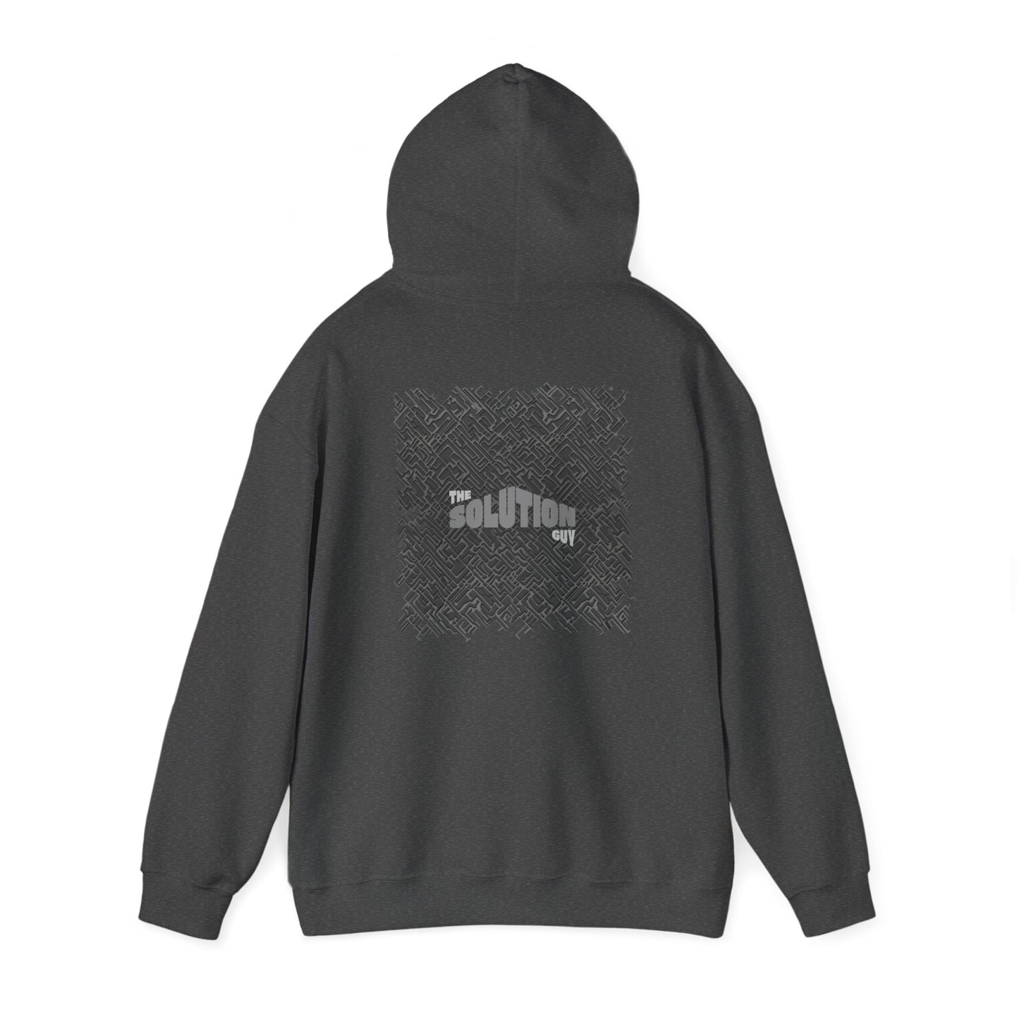 The Solution Guy (printed on back) - Modern Vibes - Unisex Heavy Blend™ Hooded Sweatshirt