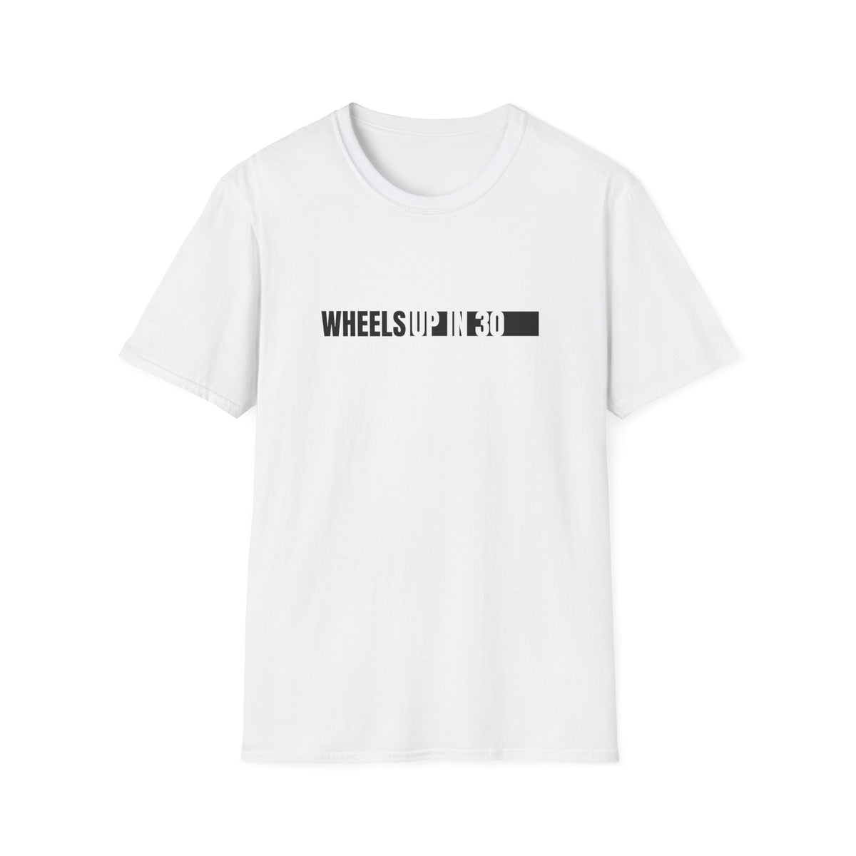 Wheels up in 30 (Criminal Minds) - Unisex Softstyle T-Shirt