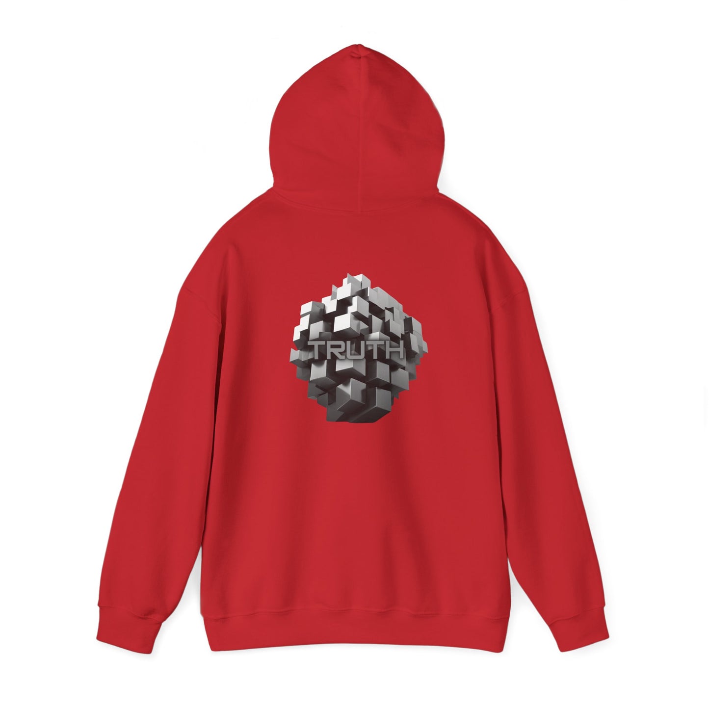 Truth (printed on back) - Statement Graphic - Unisex Heavy Blend™ Hooded Sweatshirt
