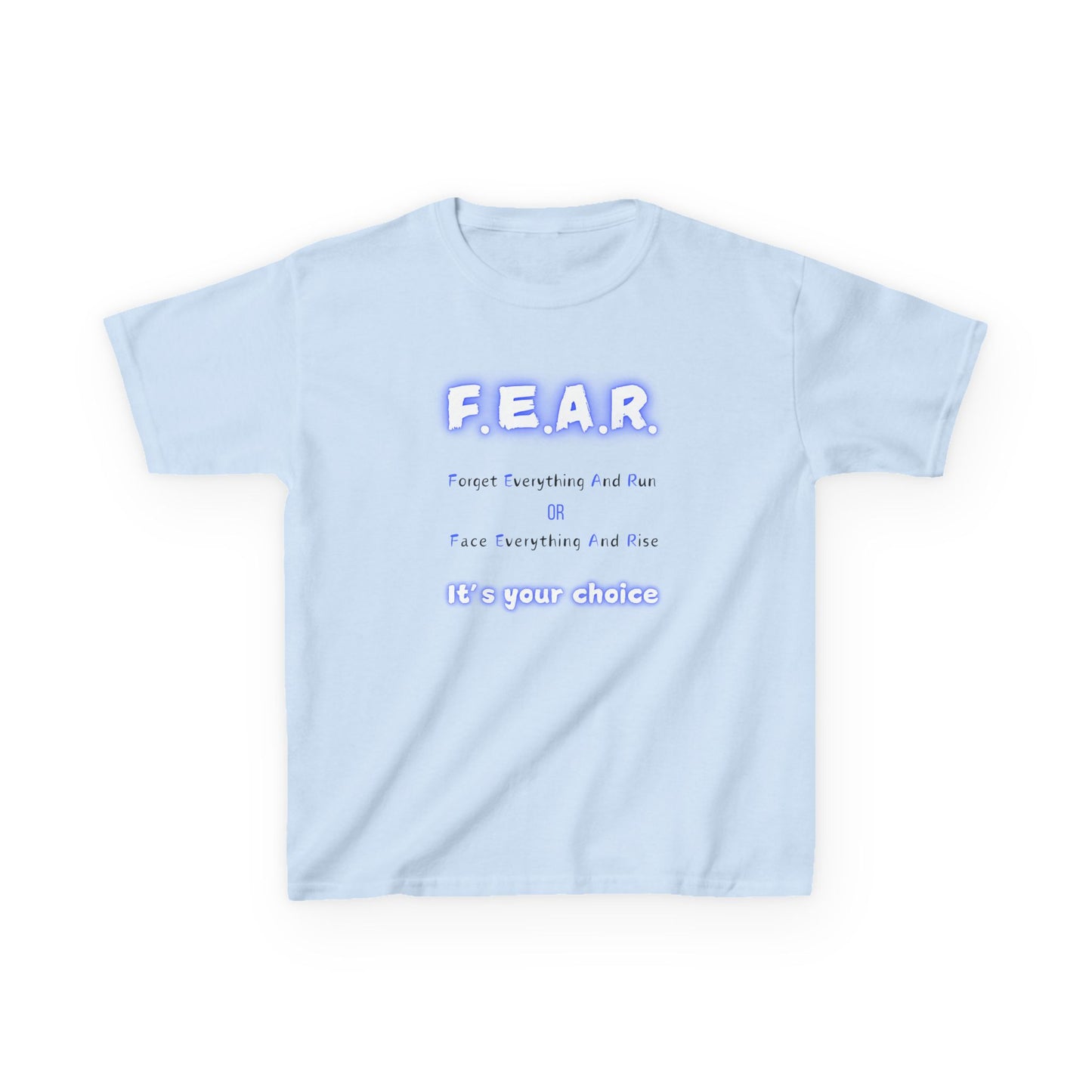 F.E.A.R Face Everything And Rise - Youth / Kids Heavy Cotton™ Tee