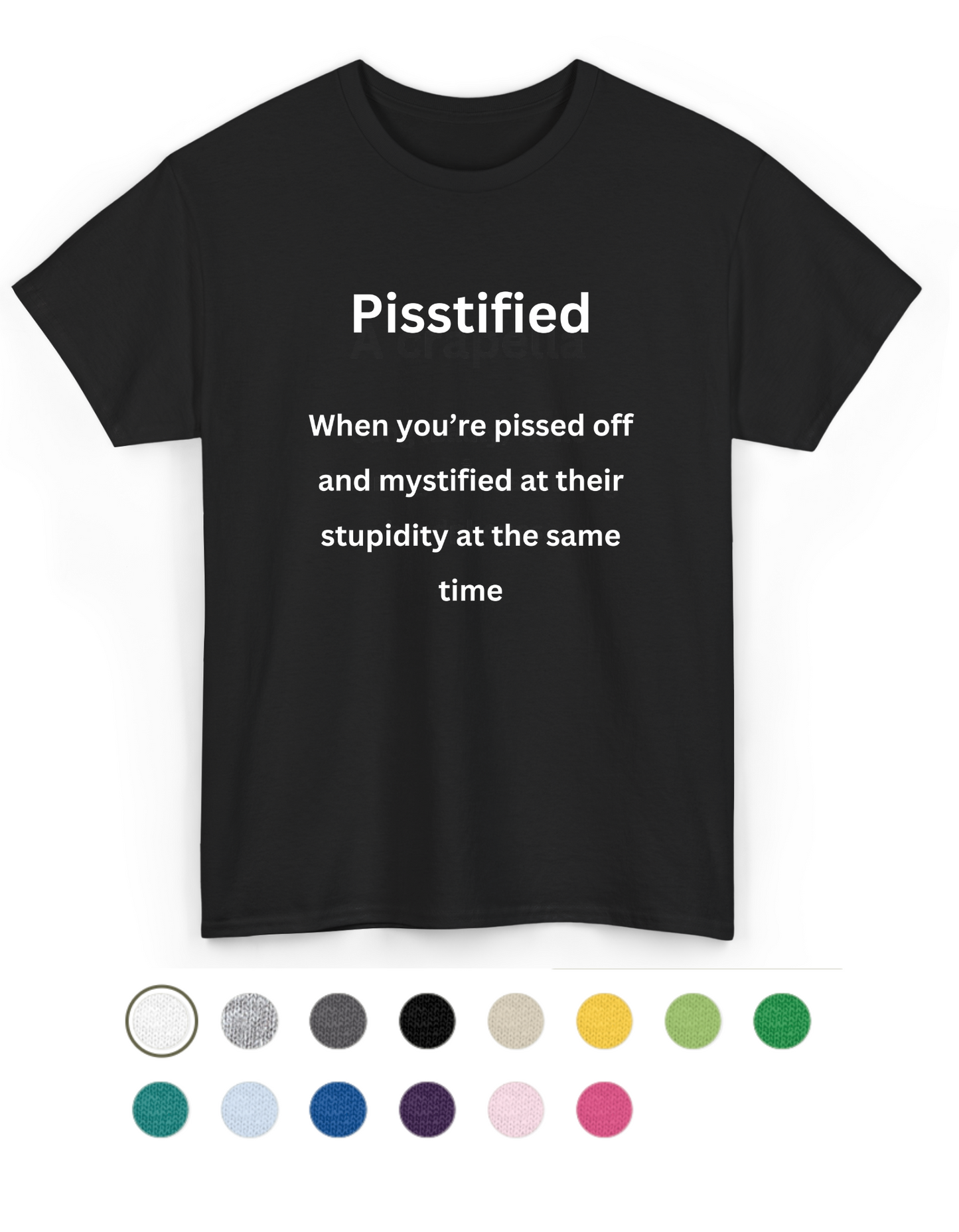 Pistified - Urban Words - Unisex Heavy Cotton Tee