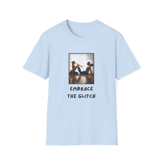 GenAI: Embrace the Glitch - Funny - Unisex Softstyle T-Shirt
