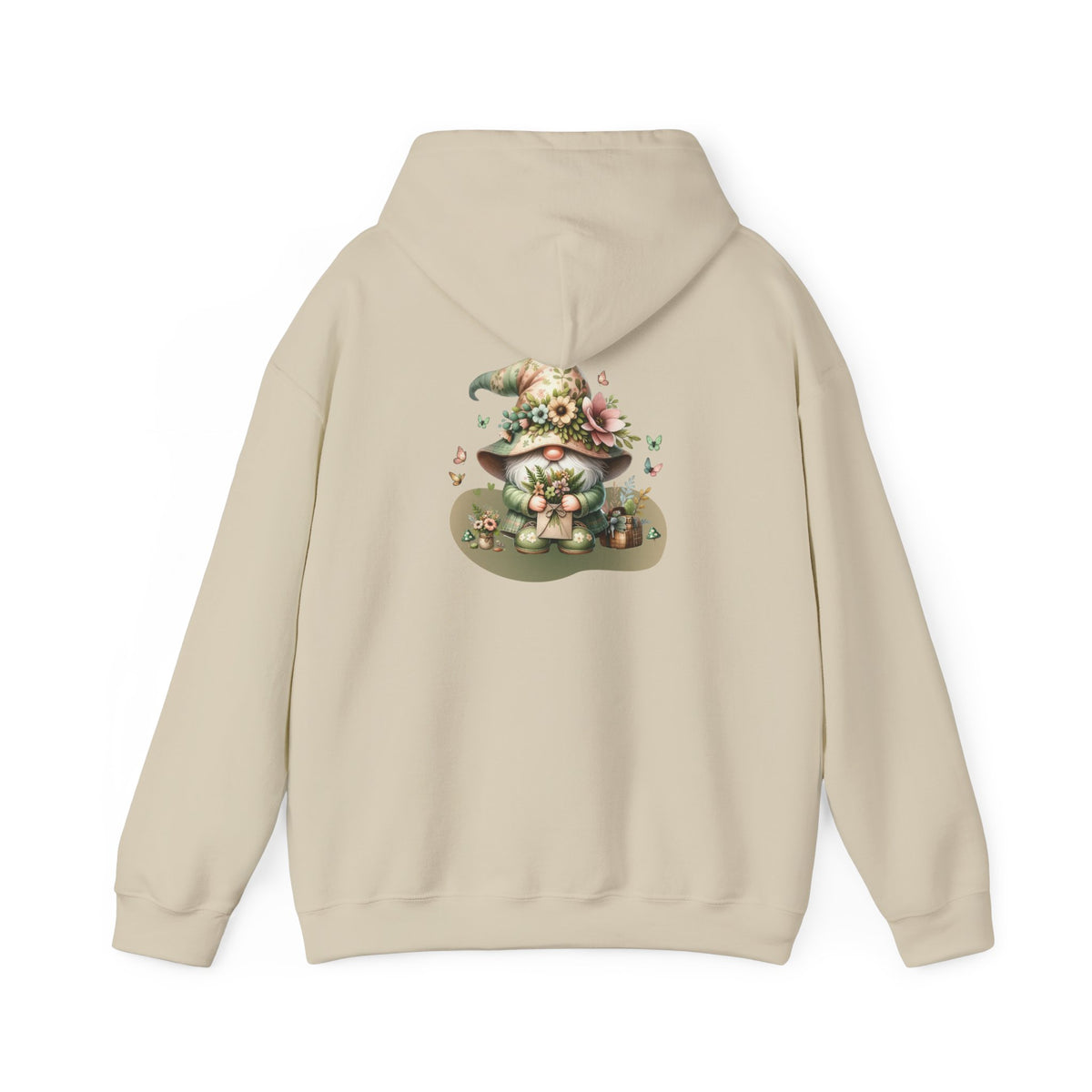 Forest Gnome (printed on back) - Unisex Heavy Blend™ Hooded Sweatshirt