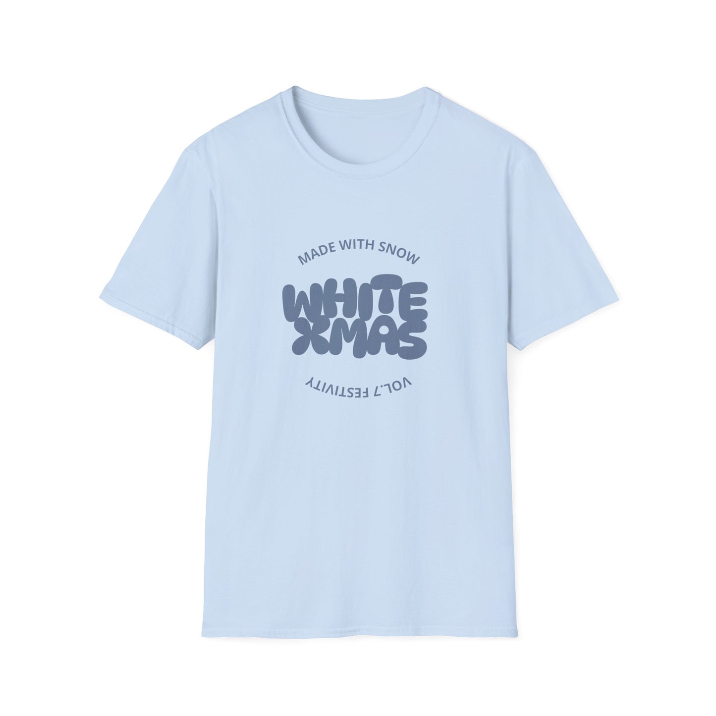White Xmas - Unisex Softstyle T-Shirt