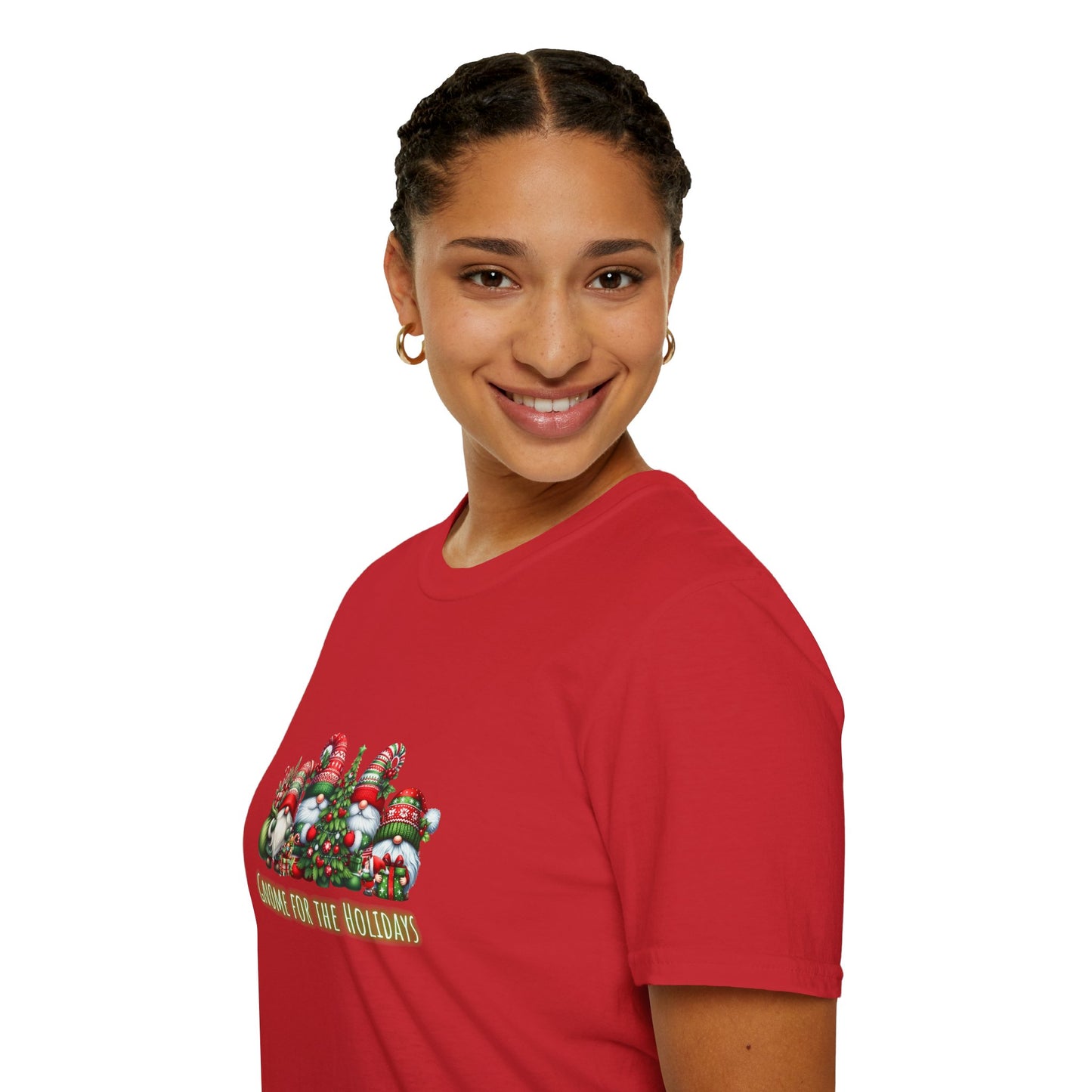 Gnome for the holidays - Unisex Softstyle T-Shirt