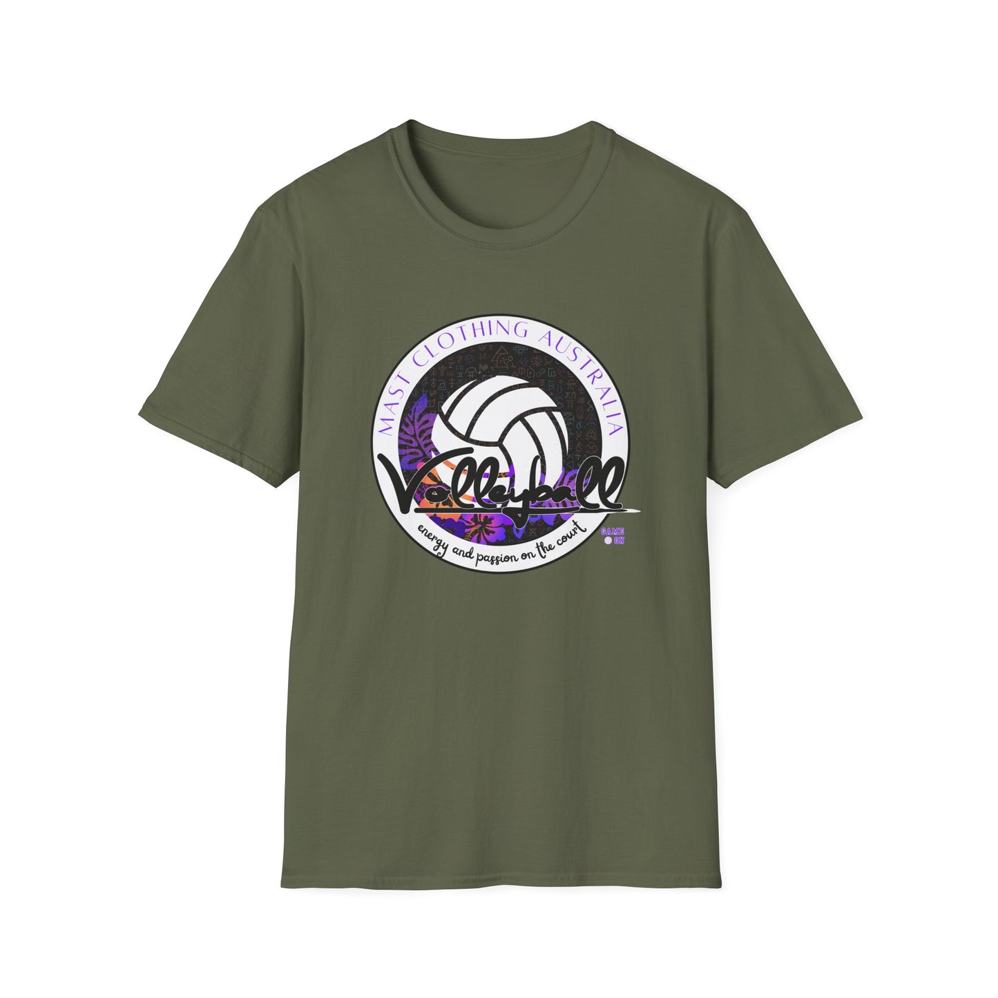 Volleyball graphic - Unisex Softstyle T-Shirt