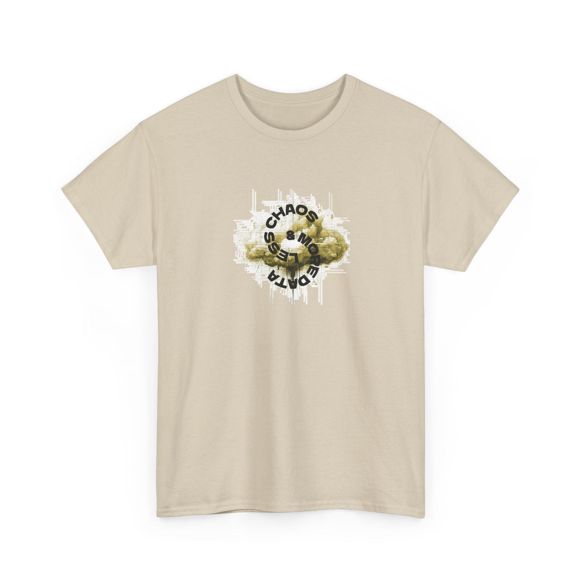 Less Chaos, More Data - Unisex Heavy Cotton Tee