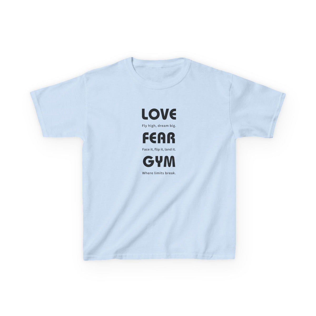 Love Fear Gym - Youth / Kids Heavy Cotton™ Tee