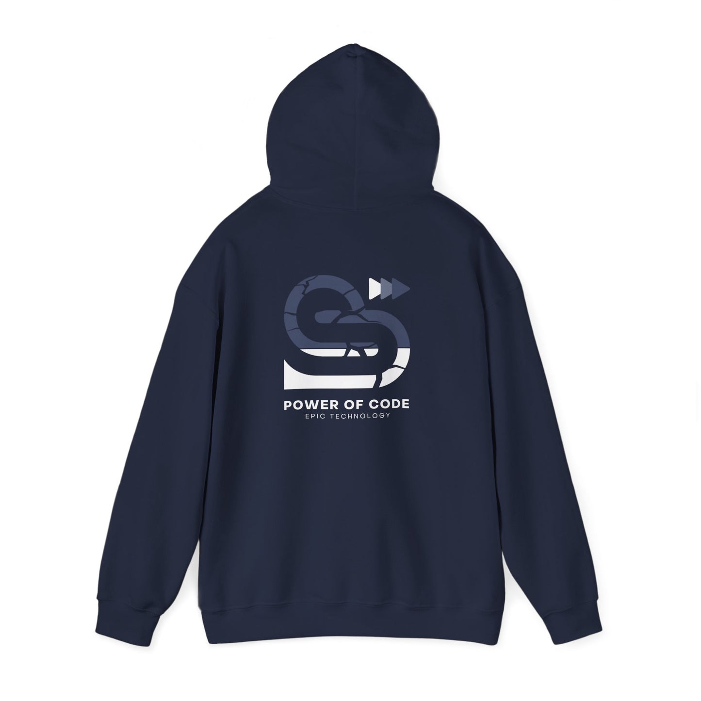 Power of Code (printed on back) - Unisex Heavy Blend™ Hooded Sweatshirt