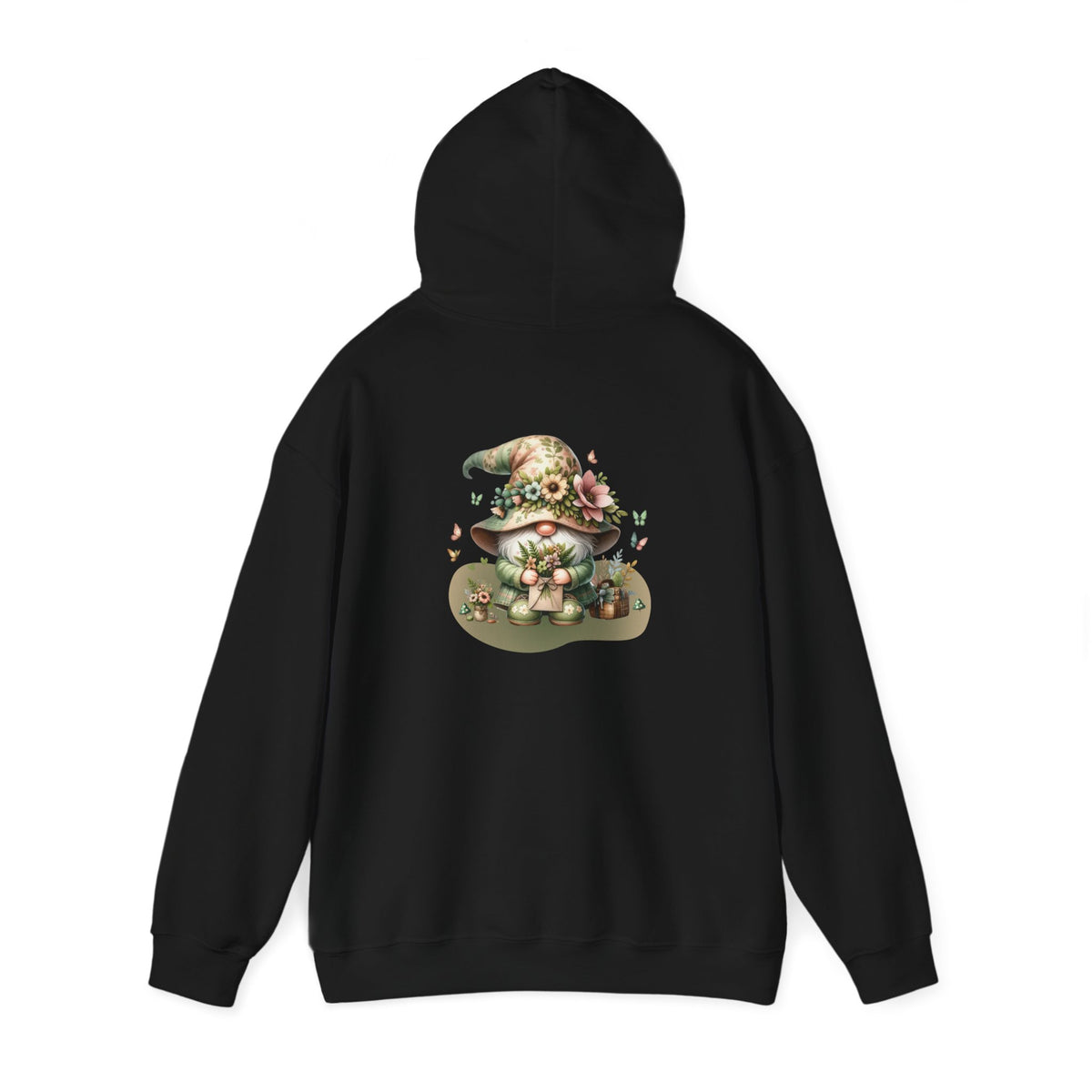 Forest Gnome (printed on back) - Unisex Heavy Blend™ Hooded Sweatshirt