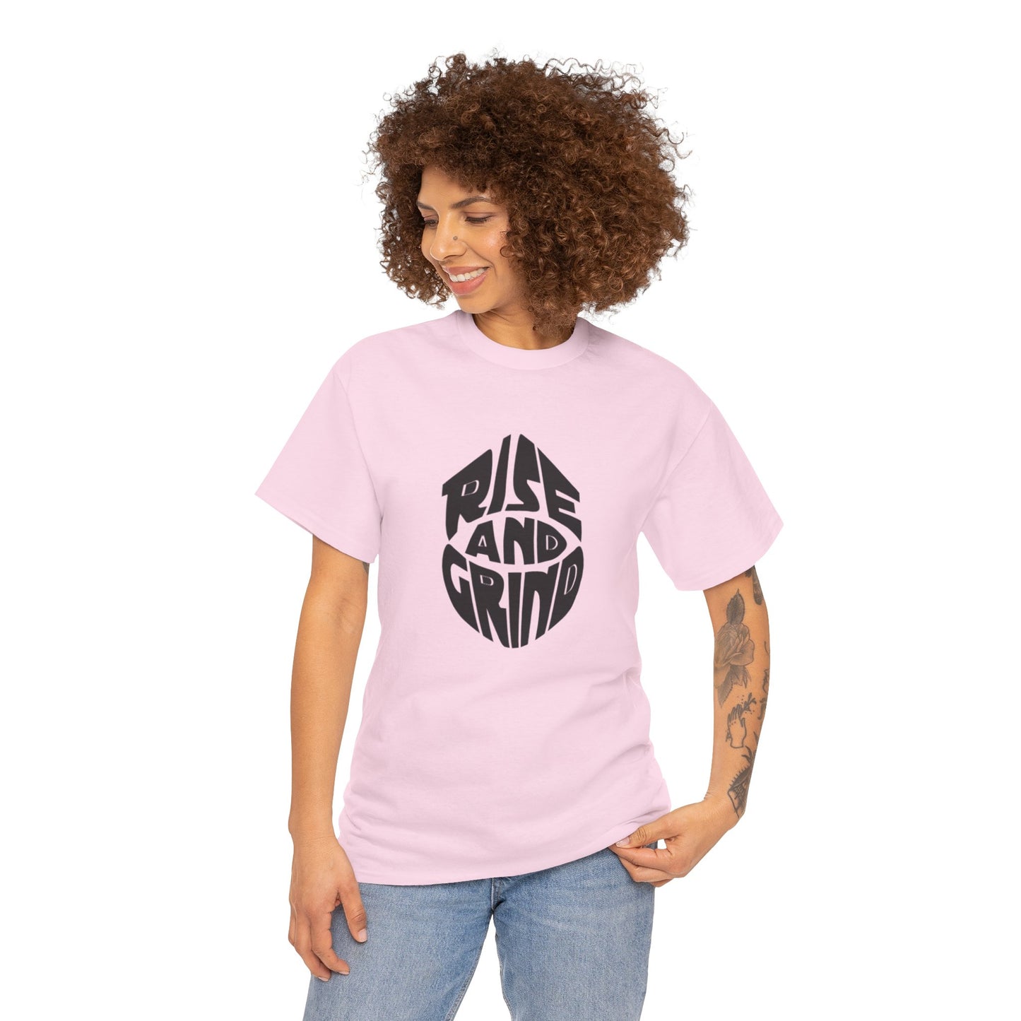 Rise and Grind - Unisex Heavy Cotton Tee