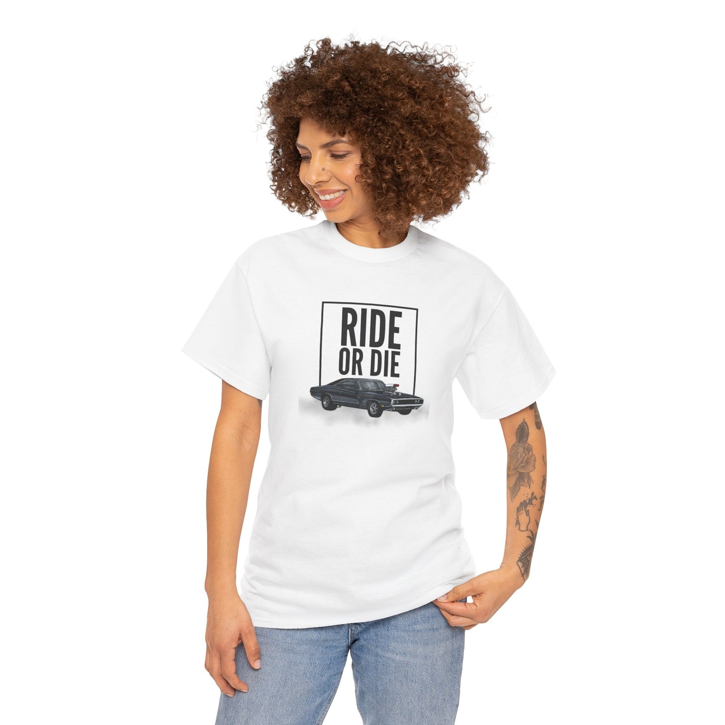 Ride or Die - Unisex Heavy Cotton Tee